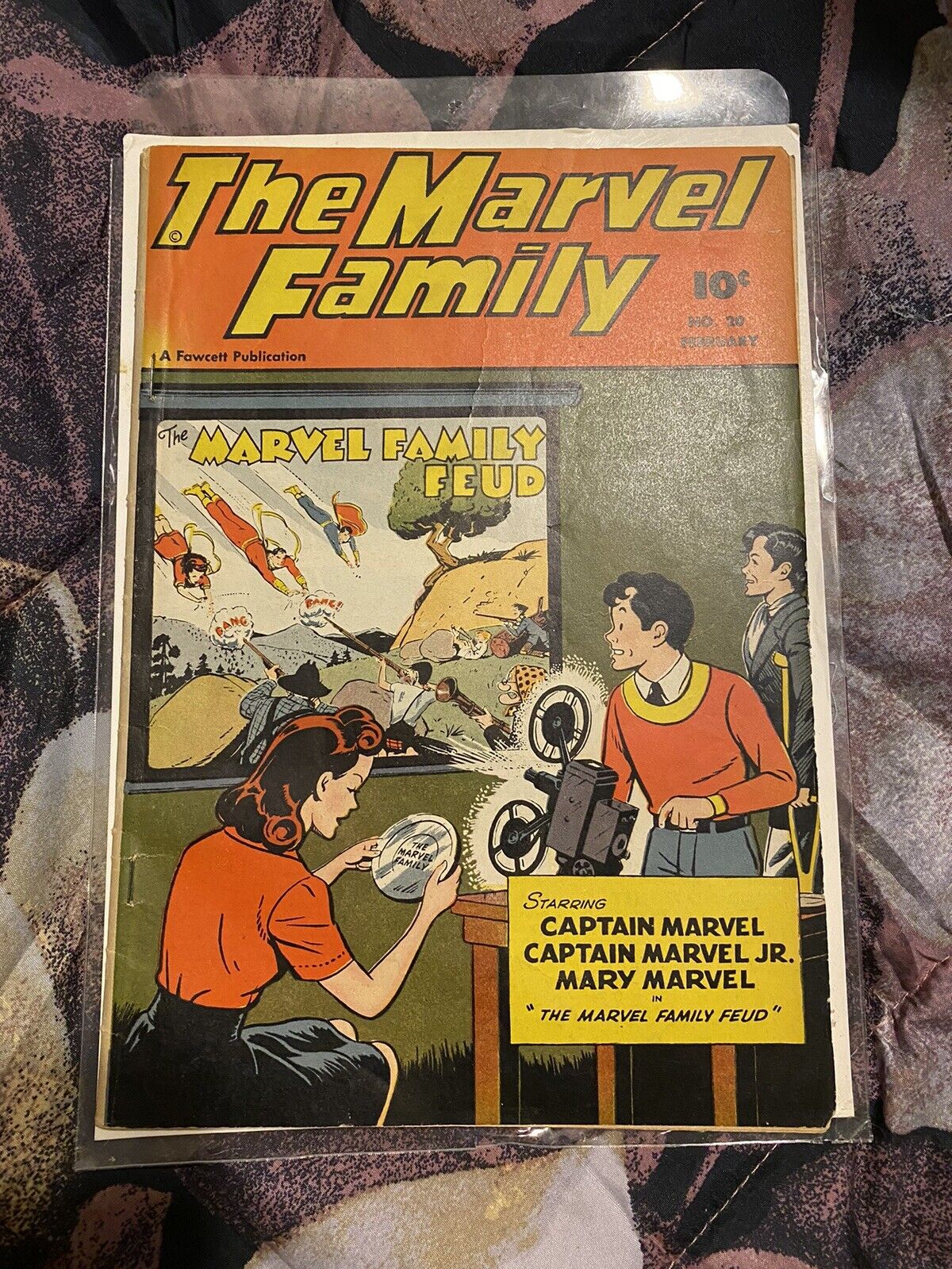The Marvel Family Comic Book — The Marvel Family Feud