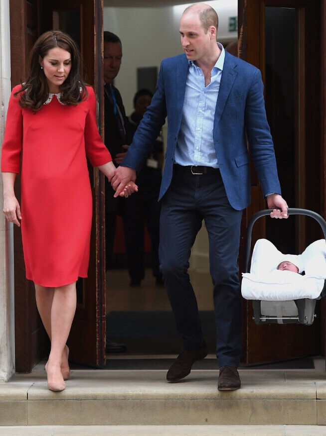 Kate Middleton Photo 5x7 Prince William Royal Baby Prince Louis England