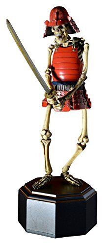 Kaiyodo Takaya-type figurine skeleton warrior dress Color about 150mm PVC ...