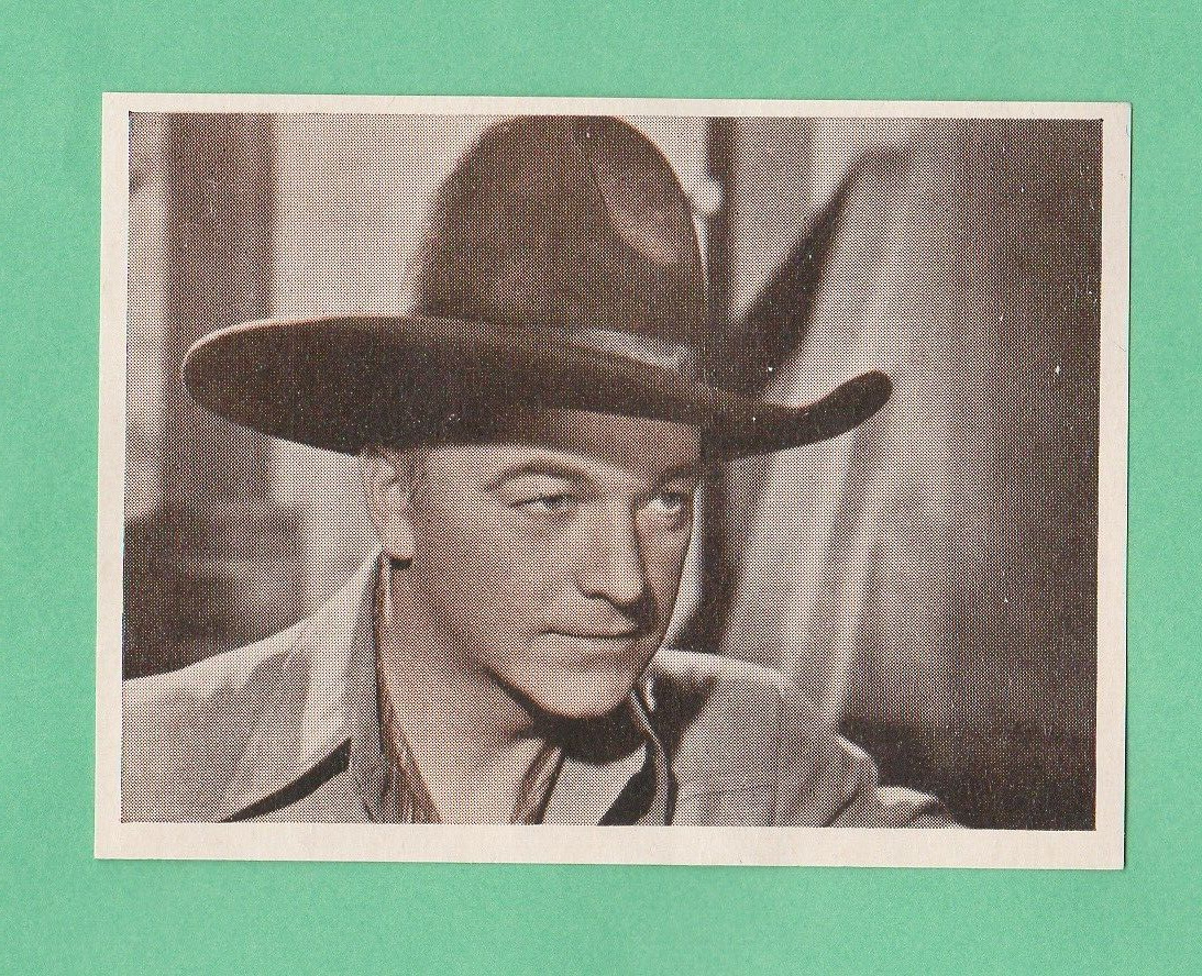 William Boyd (Hopalong Cassidy)  1951   Turris  German  Film Card Rare