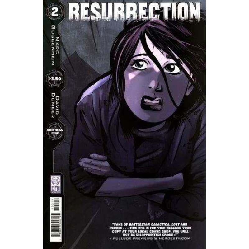Resurrection (2007 series) #2 in Near Mint + condition. Oni comics [i,