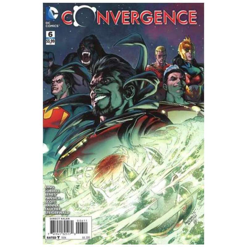 Convergence #6 in Near Mint + condition. DC comics [a