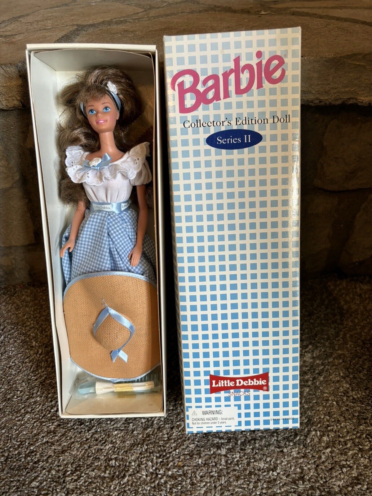 Vintage 1995 Little Debbie Barbie Collectors Edition Doll Series II By Mattel