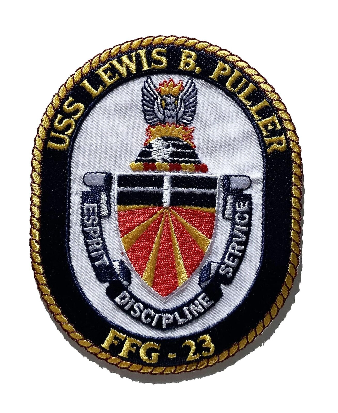 USS LEWIS B. PULLER FFG-23 Patch – Sew On