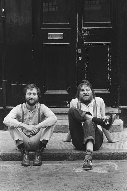 Chas Hodges & Dave Peacock Of Music Duo Chas Dave 1982 OLD PHOTO