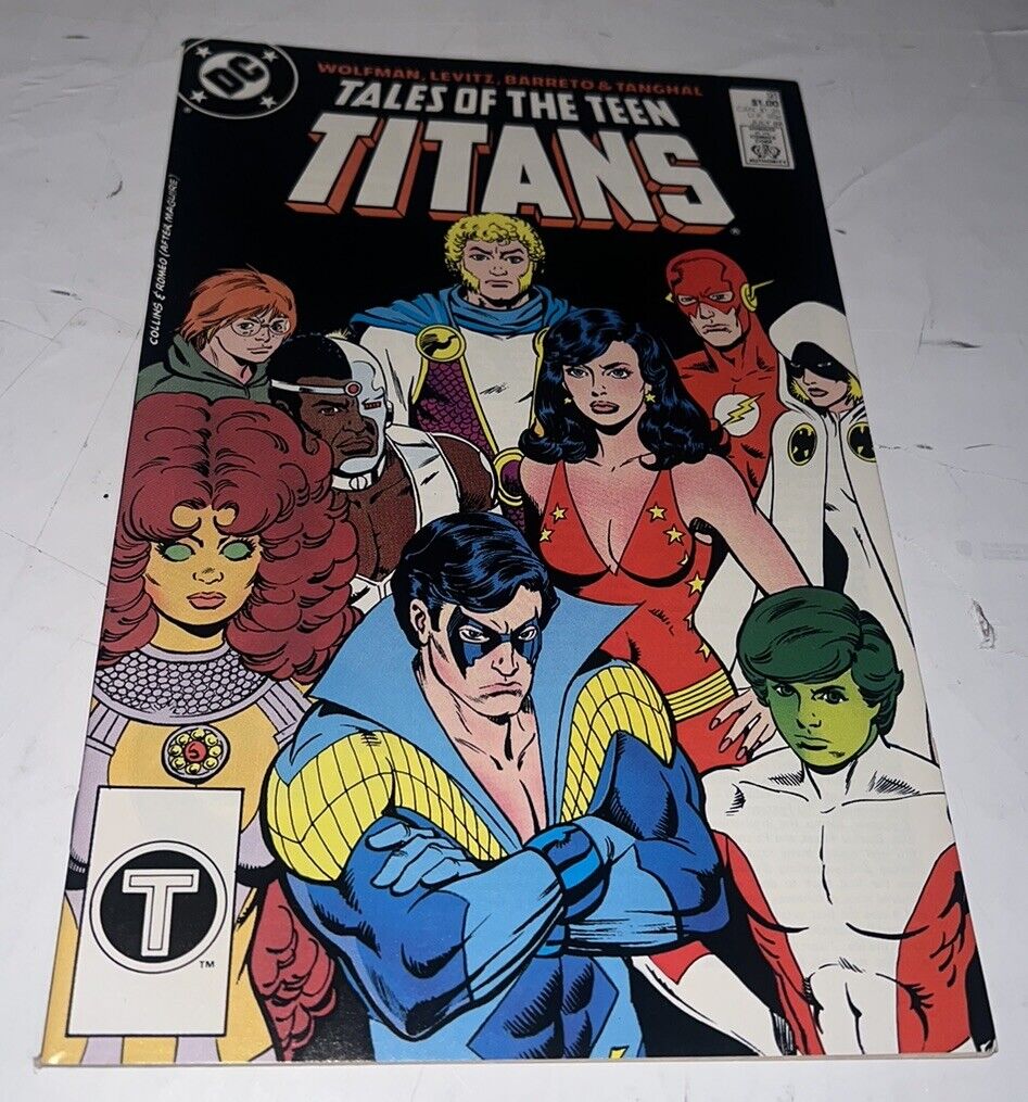 Tales of the Teen Titans DC Comics #91 July 1988 Nightwing Batman App. VF/NM