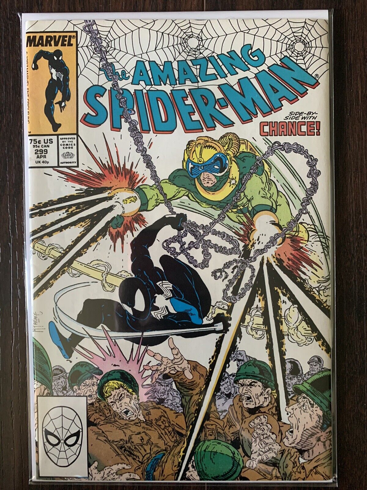 The Amazing Spider-Man #299 (Marvel Comics April 1988) 2nd Cameo Venom VF+