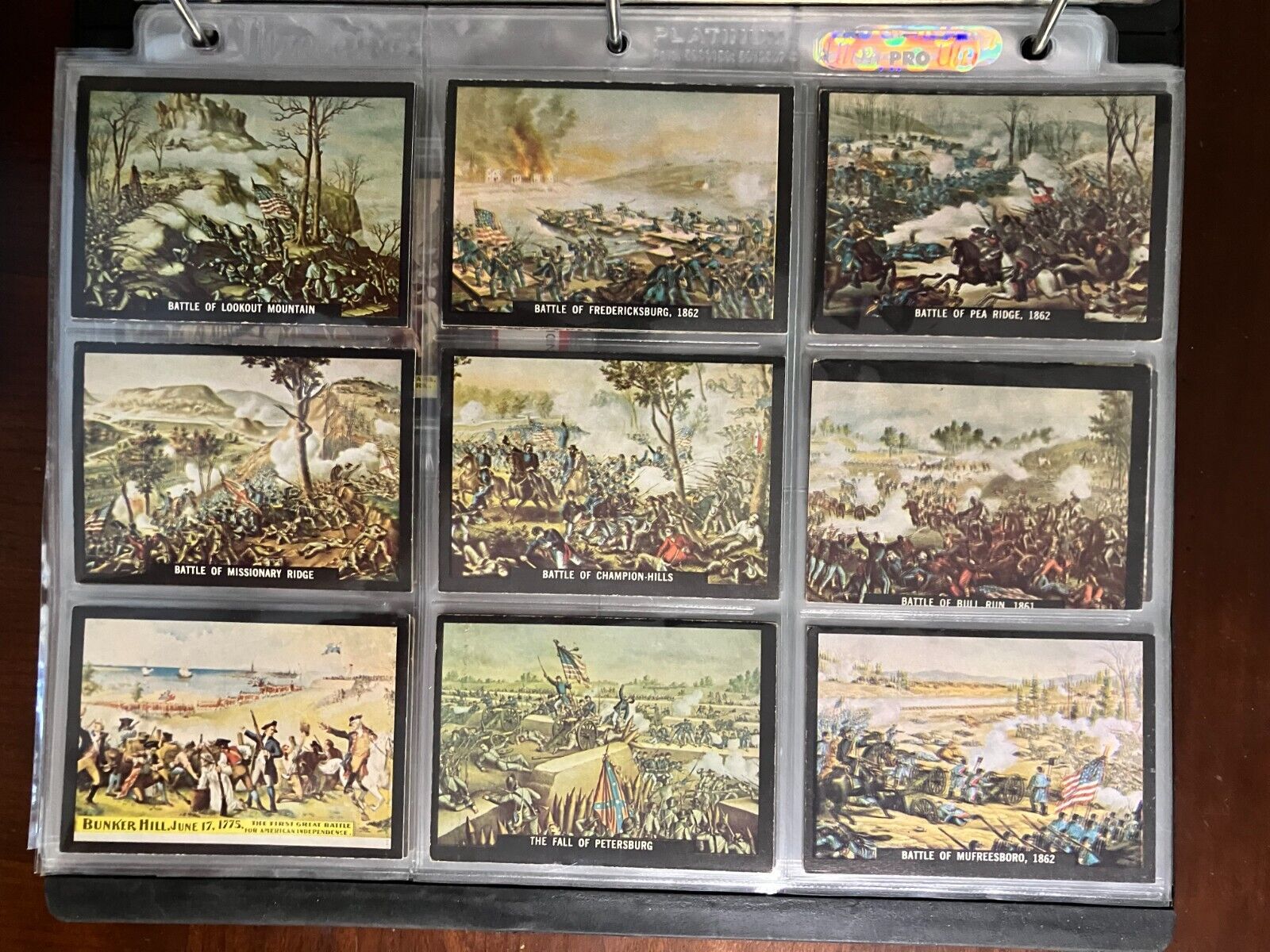 1961 Rosan US Army in Action Complete Set 64/64