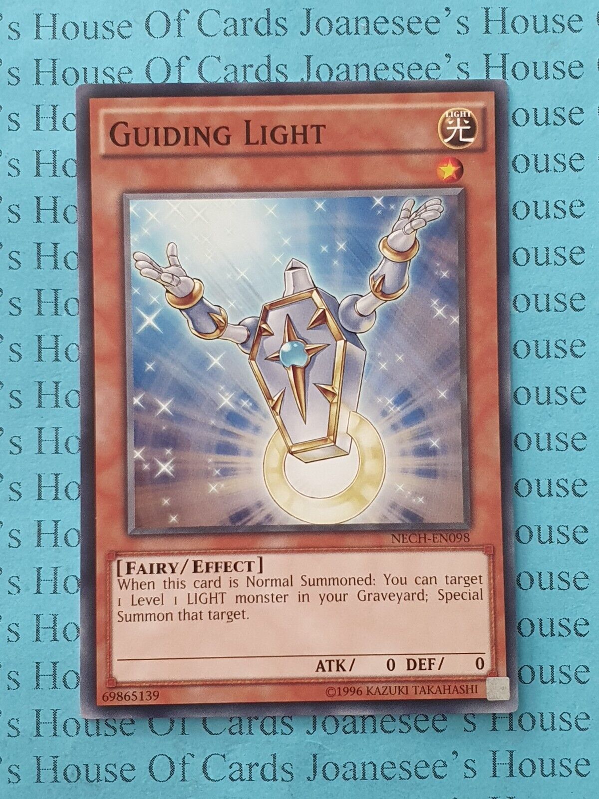NECH-EN098 Guiding Light Yu-Gi-Oh Card (Unl) New