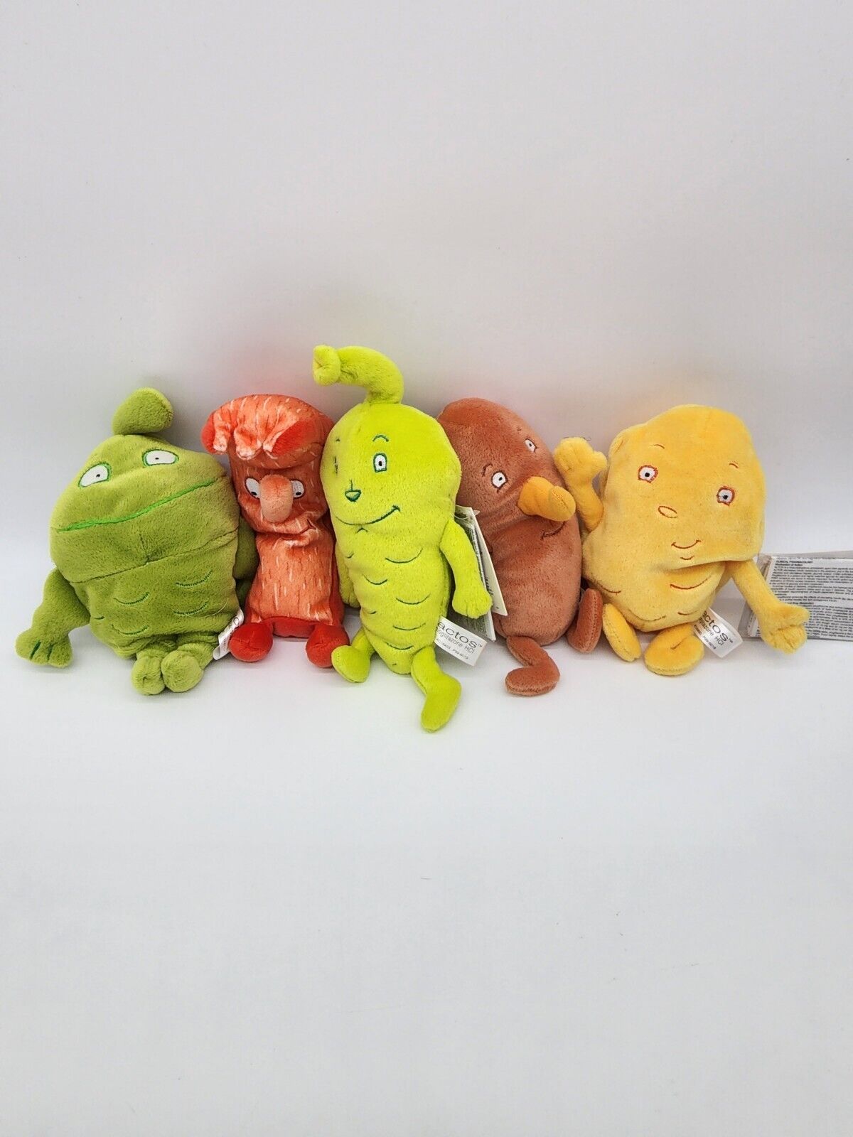 Actos Promotional Plush Body Organ Set of 5 Clean Muscle Kidney Liver etc.