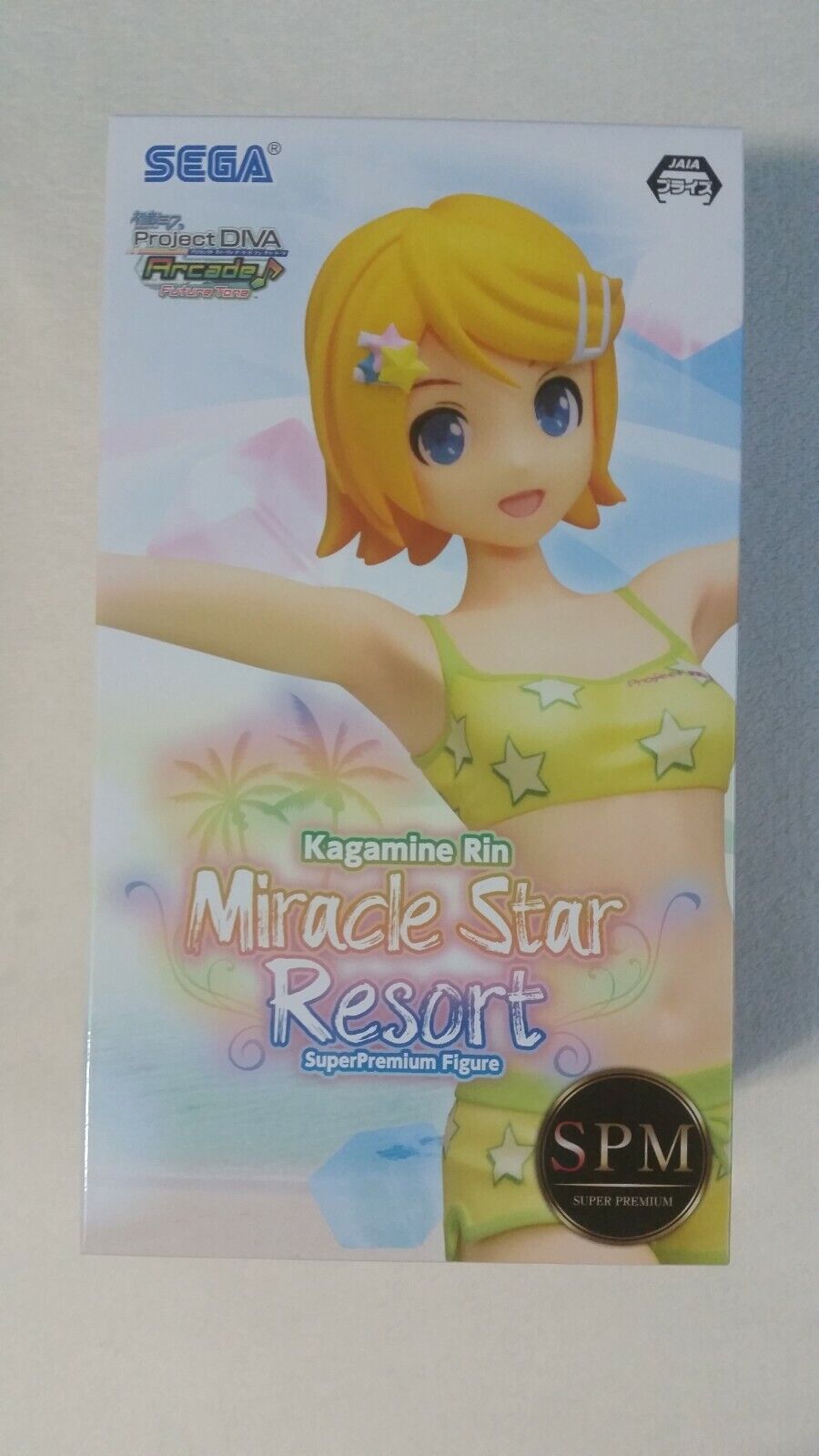 SEGA Vocaloid Project Diva Kagamine Rin Miracle Star Resort Figure