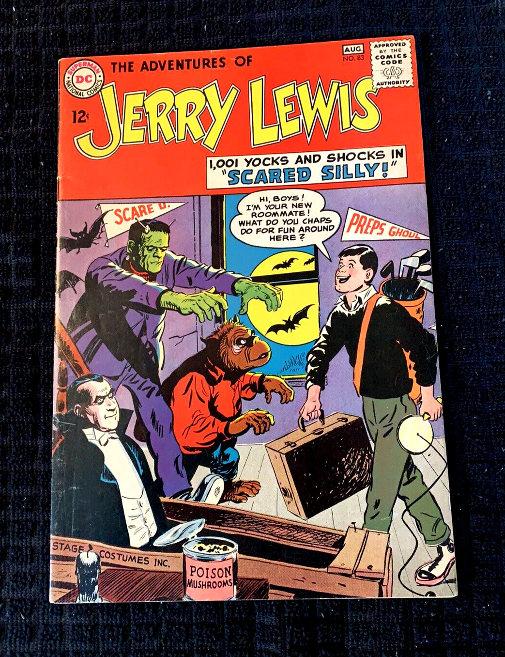 The Adventures Of Jerry Lewis # 83   Monsters 