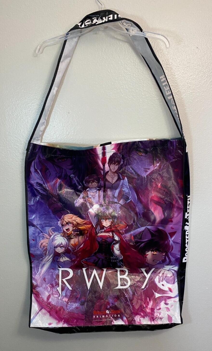 Rooster Teeth Official RWBY & Gen Lock Giant Canvas Tote Bag 29