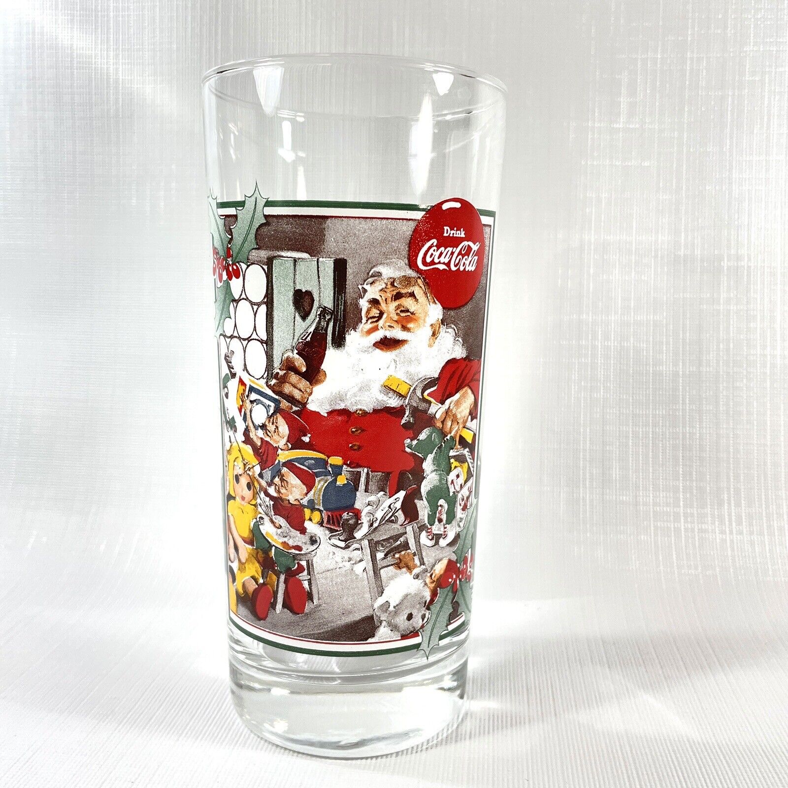 Coca-Cola 1994 Collector Edition from Krystal Christmas Glass