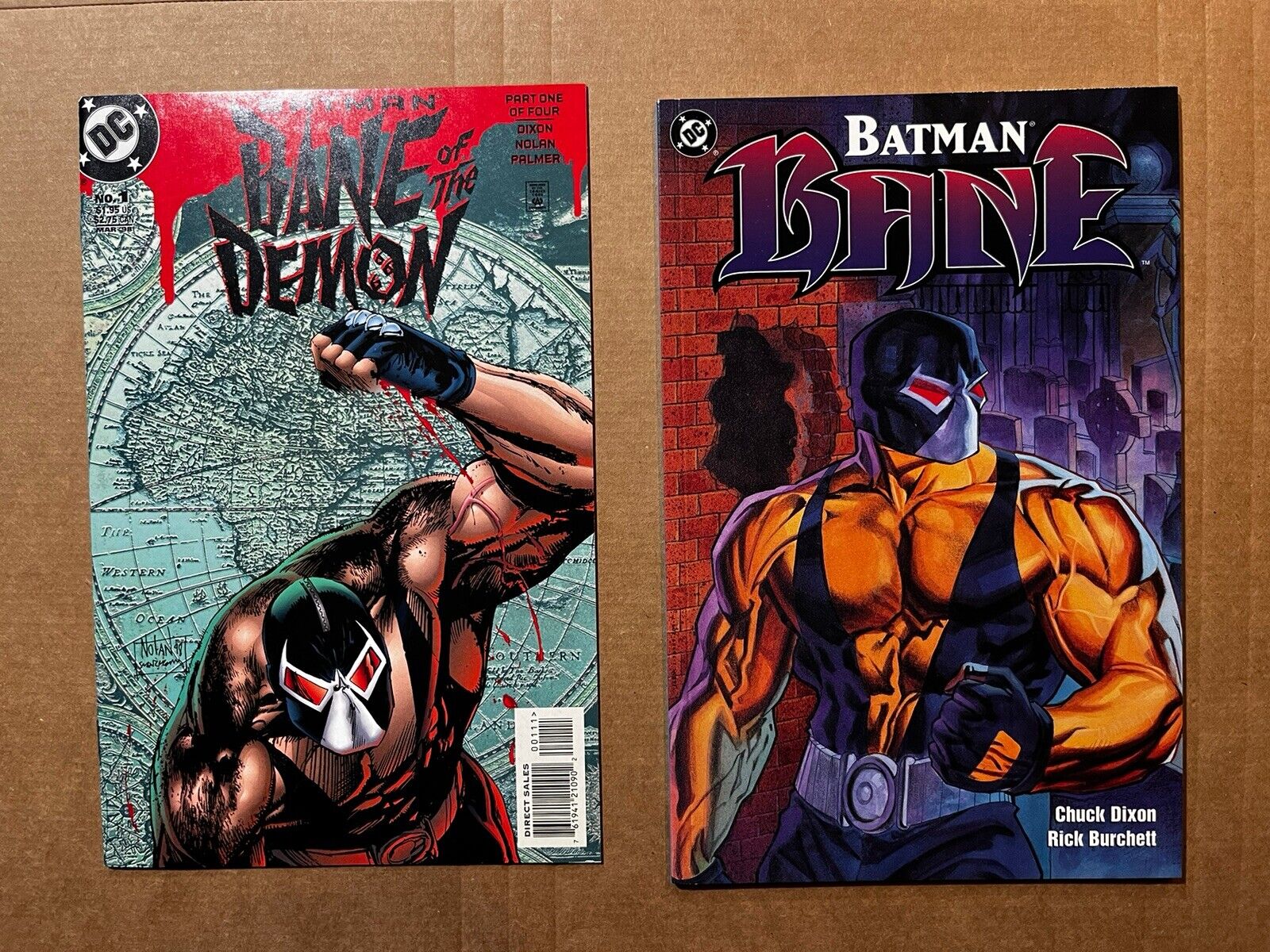 Batman Bane (1997) and Batman Bane of the Demon #1 of 4 (1998) VF/NM