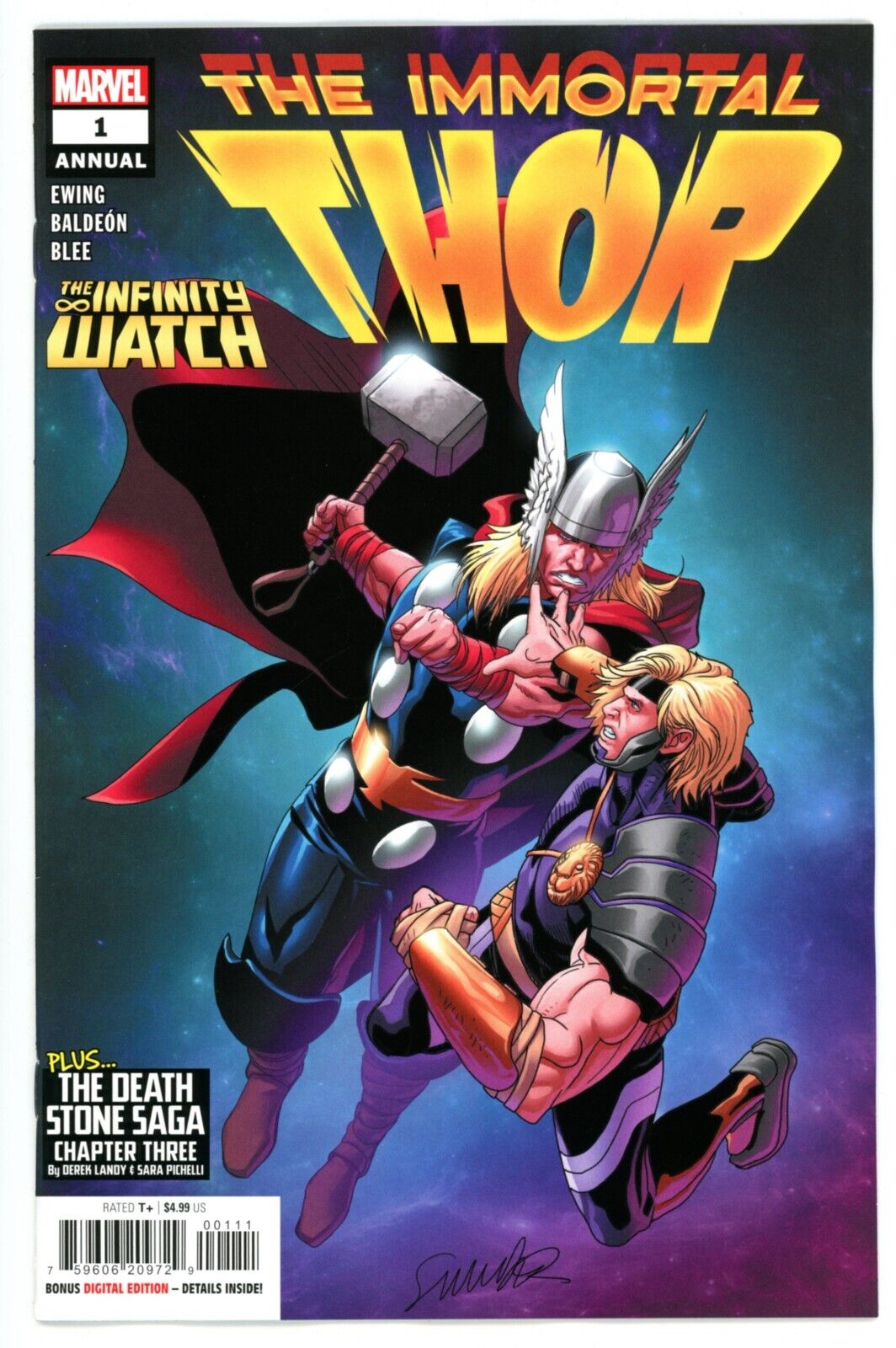 The Immortal Thor Annual #1 . First Print .  NM 🟦UNREAD🟦