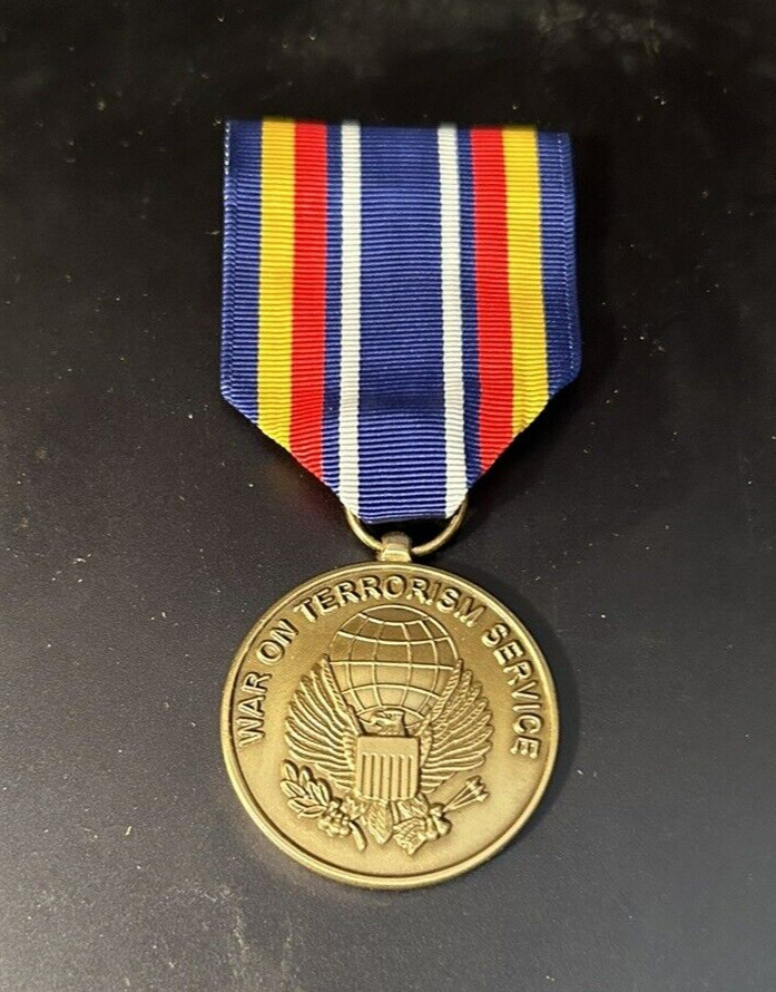 U S Military War on Terrorism Service Medal (Brand New)
