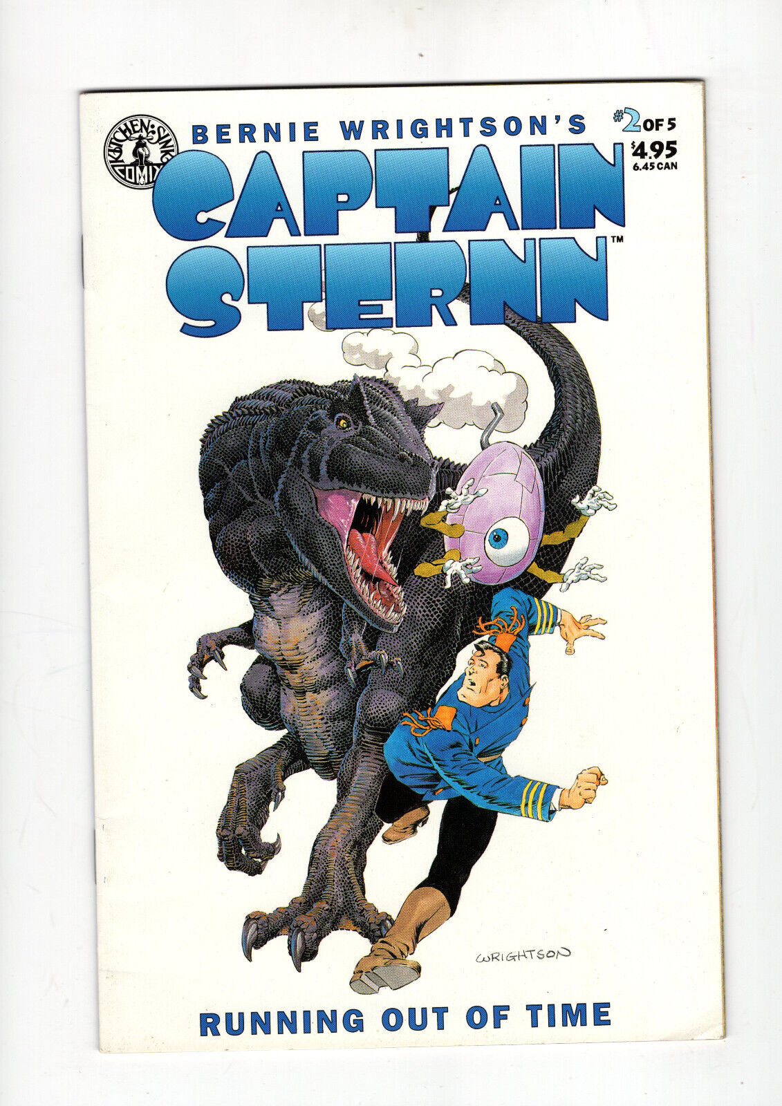 Captain Stern #2 Comic Book Kitchen Sink Comix Fine
