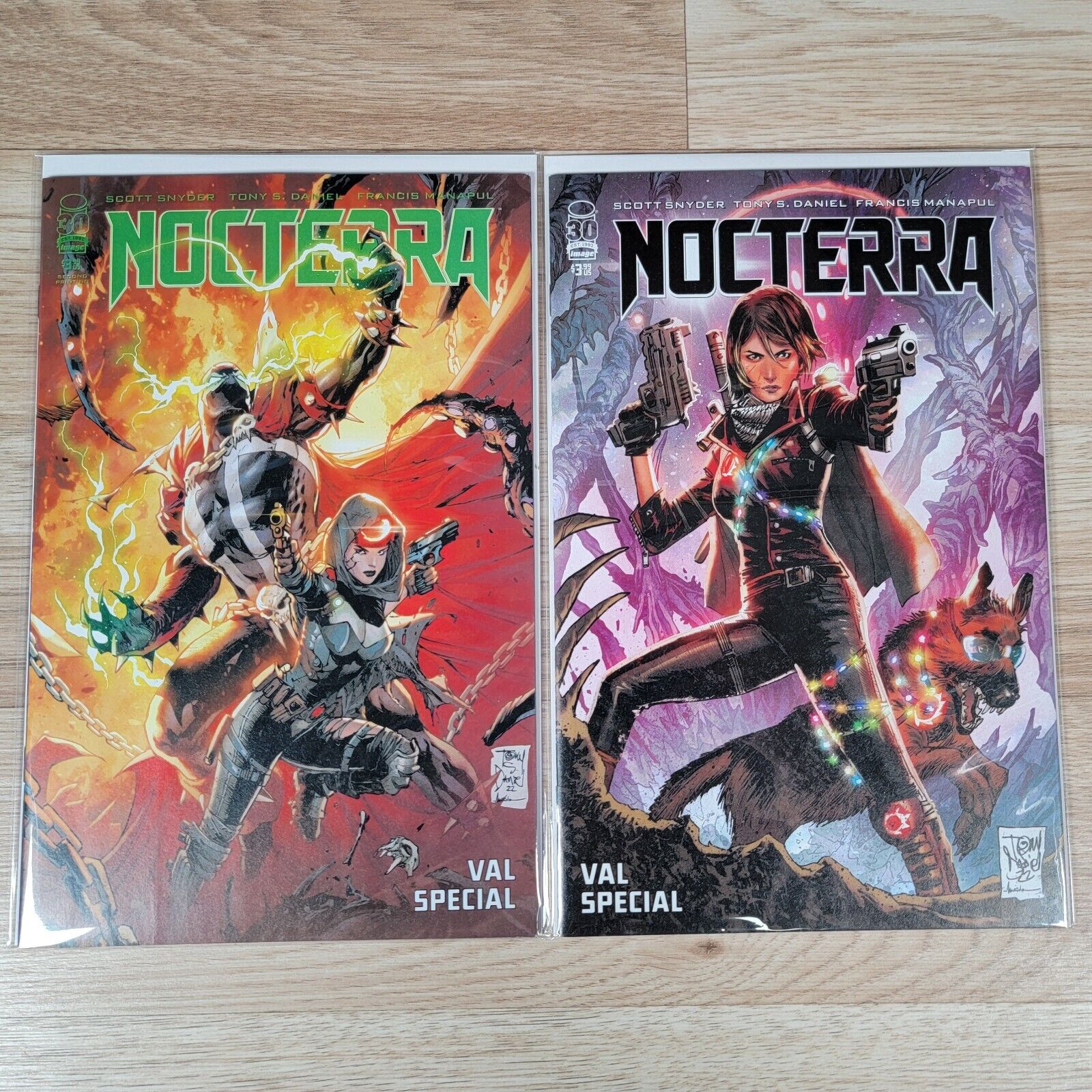 Nocterra Val Special #1 One Shot Cover A Spawn Variant Image Comics Lot of 2