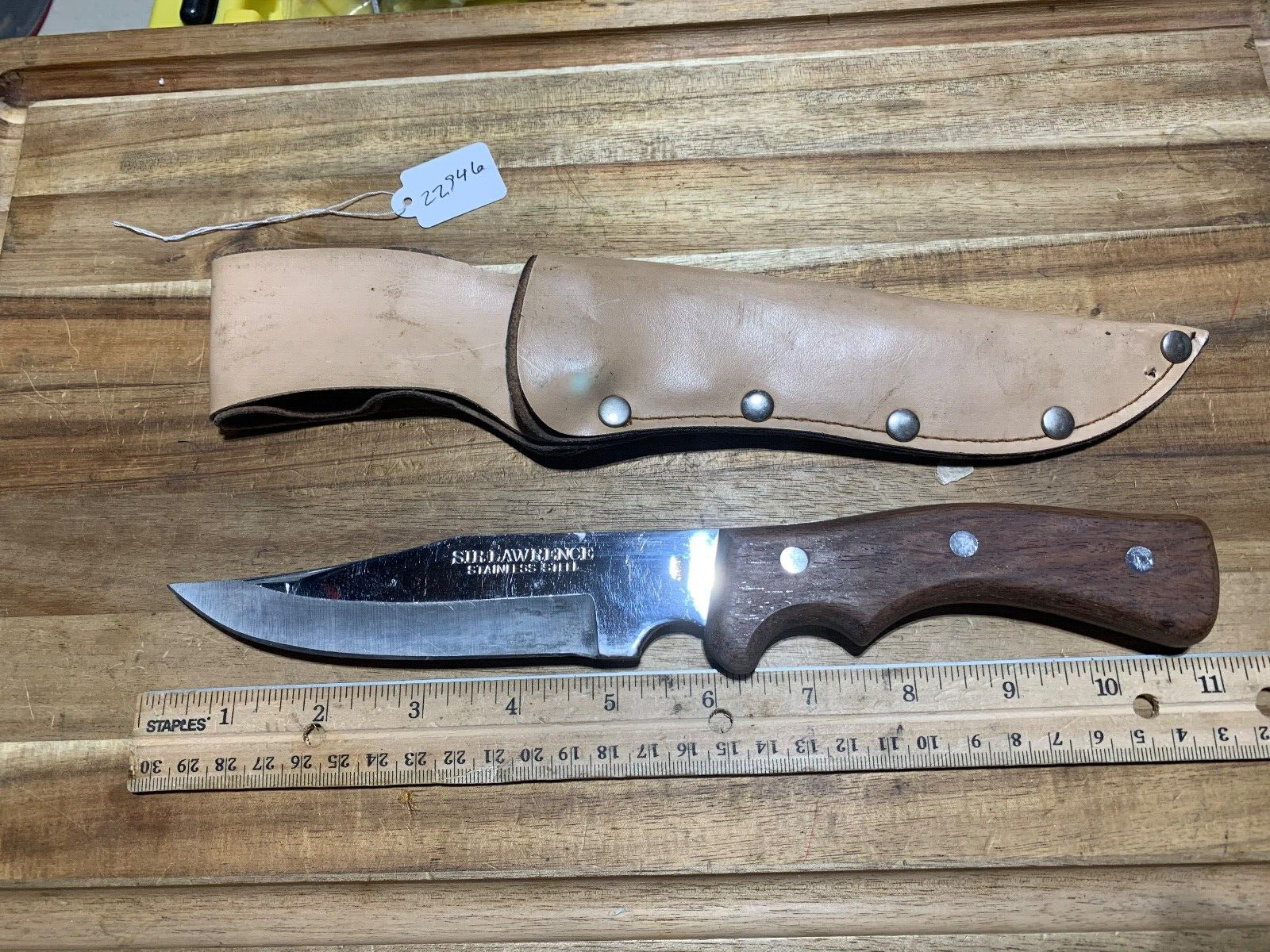 Vintage St. Lawrence hunting knife (22946)