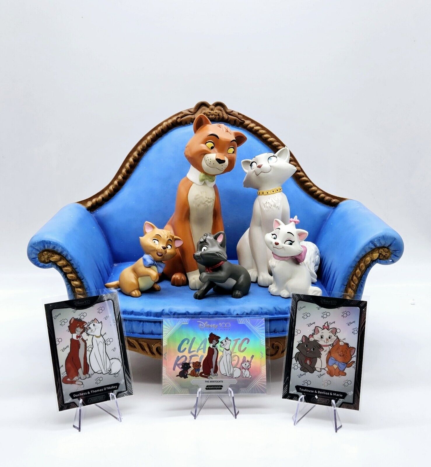 WDCC Aristocats Set of 6 Figurines Duchess Marie Toulouse in Box Kakawow Cards