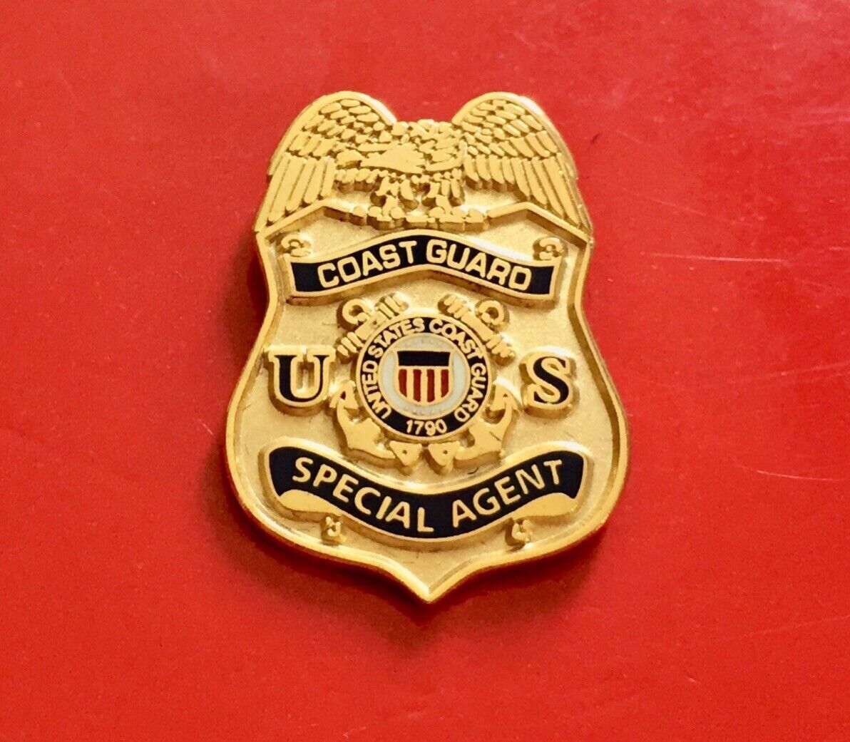Special Agent Coast Guard Pin 