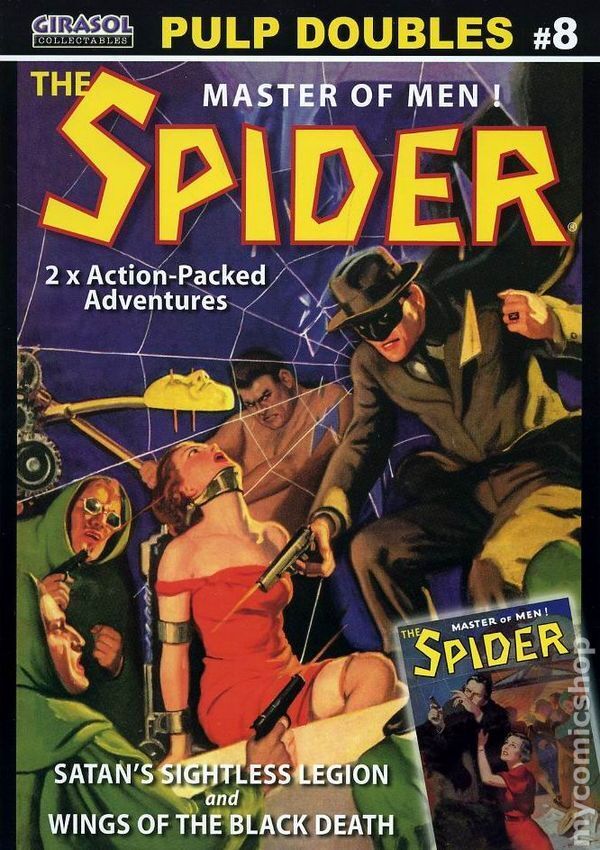Pulp Doubles: Featuring The Spider SC Jul 2008 #8-1ST VF Stock Image