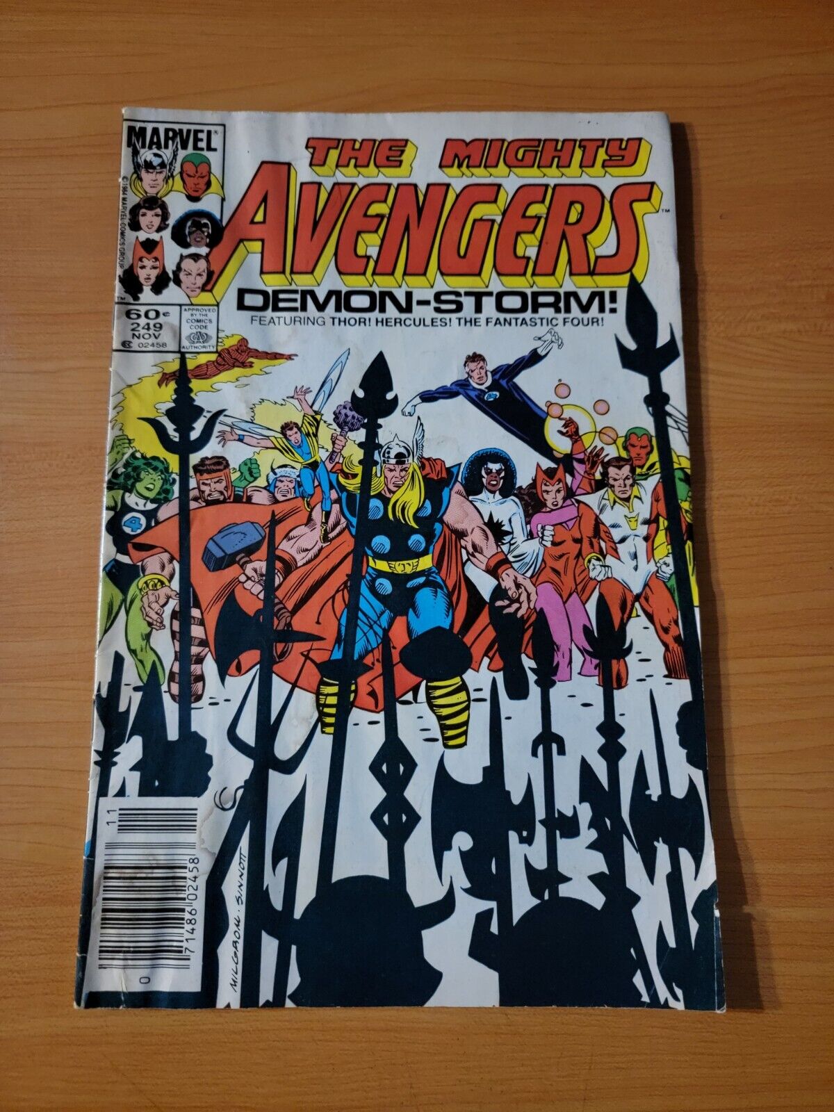 Avengers #249 ~ DOLLAR BIN ~ 1984 Marvel Comics