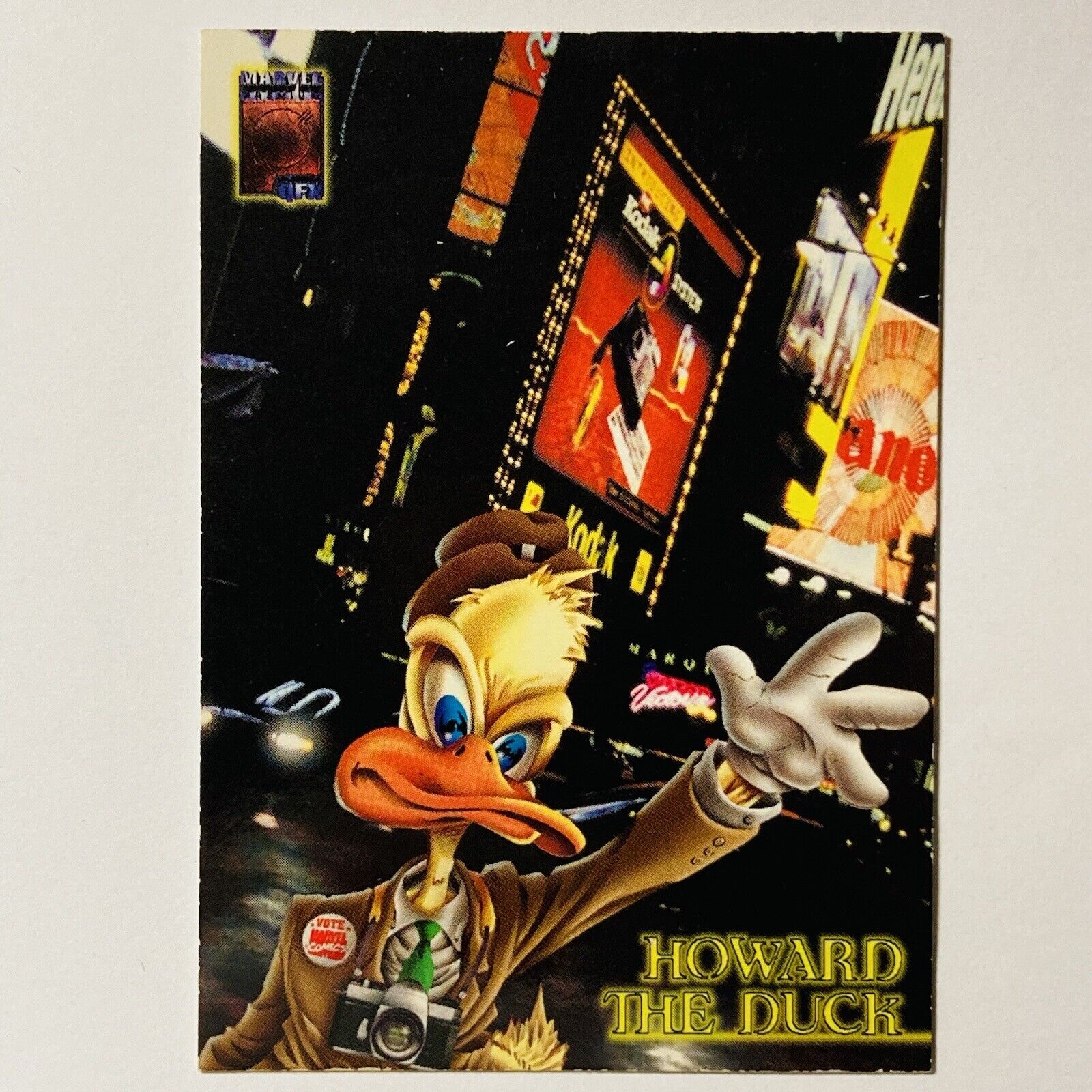 1997 Marvel Premium QFX Howard The Duck #49 Comic Tc1