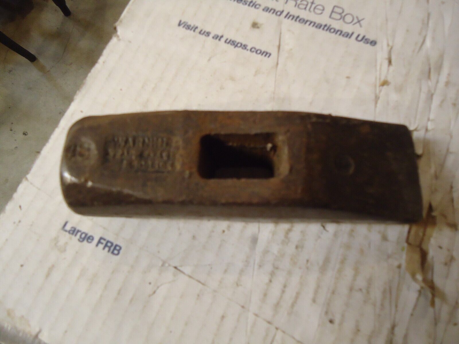 Vintage 48oz Cross Peen Sledge Blacksmith\'s Hammer Head