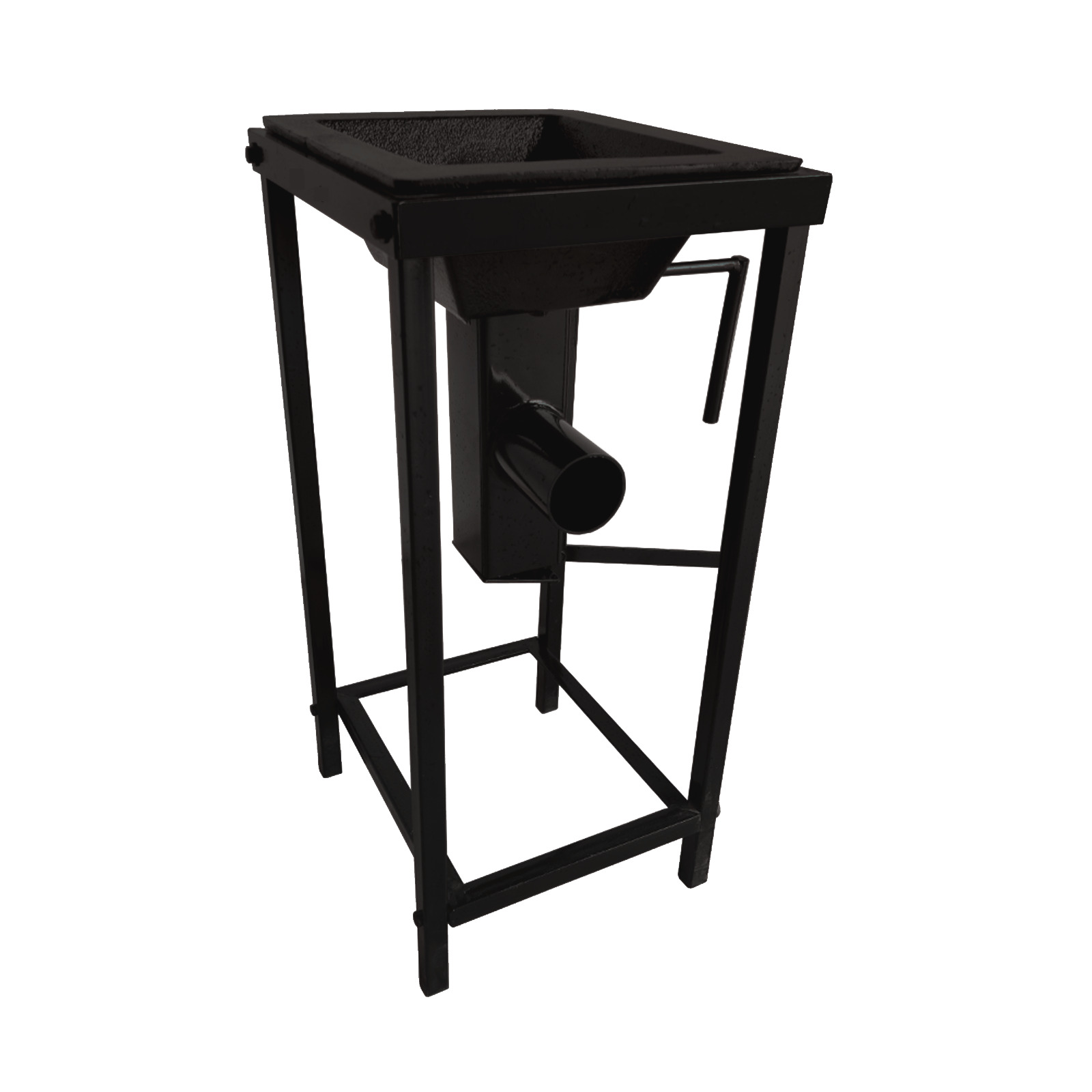 Blacksmith’s Welded Coal Firepot with Stand Blacksmith Coal Forge 10x12 inch