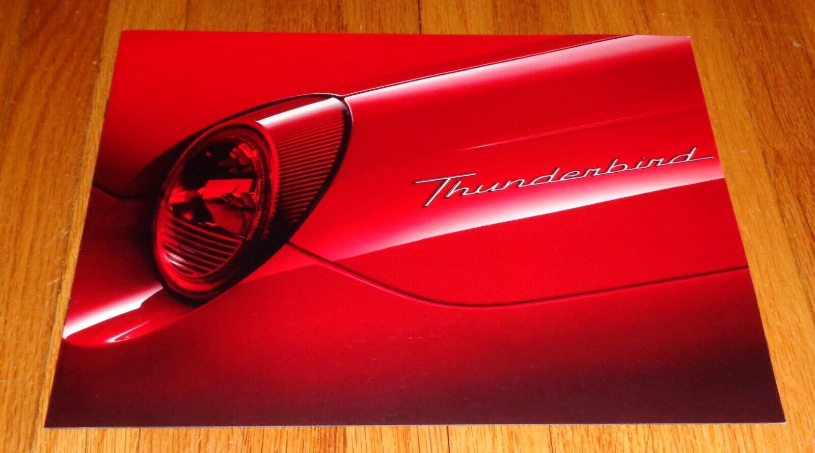 Original 2002 Ford Thunderbird Sales Brochure Catalog Deluxe Premium