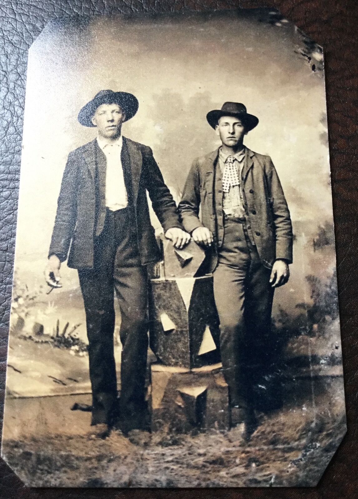 Cole and Jim Younger tintype C040RP