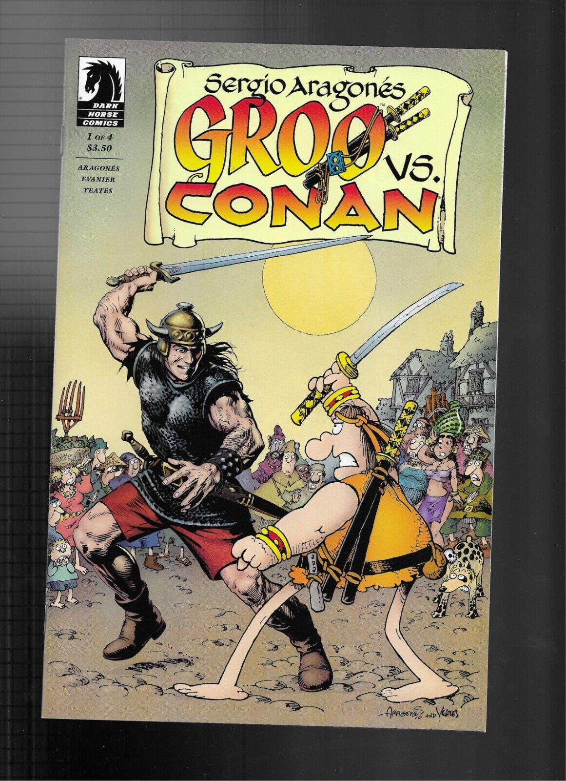 Sergio Aragones Groo vs Conan 1 2014 Dark Horse Comics