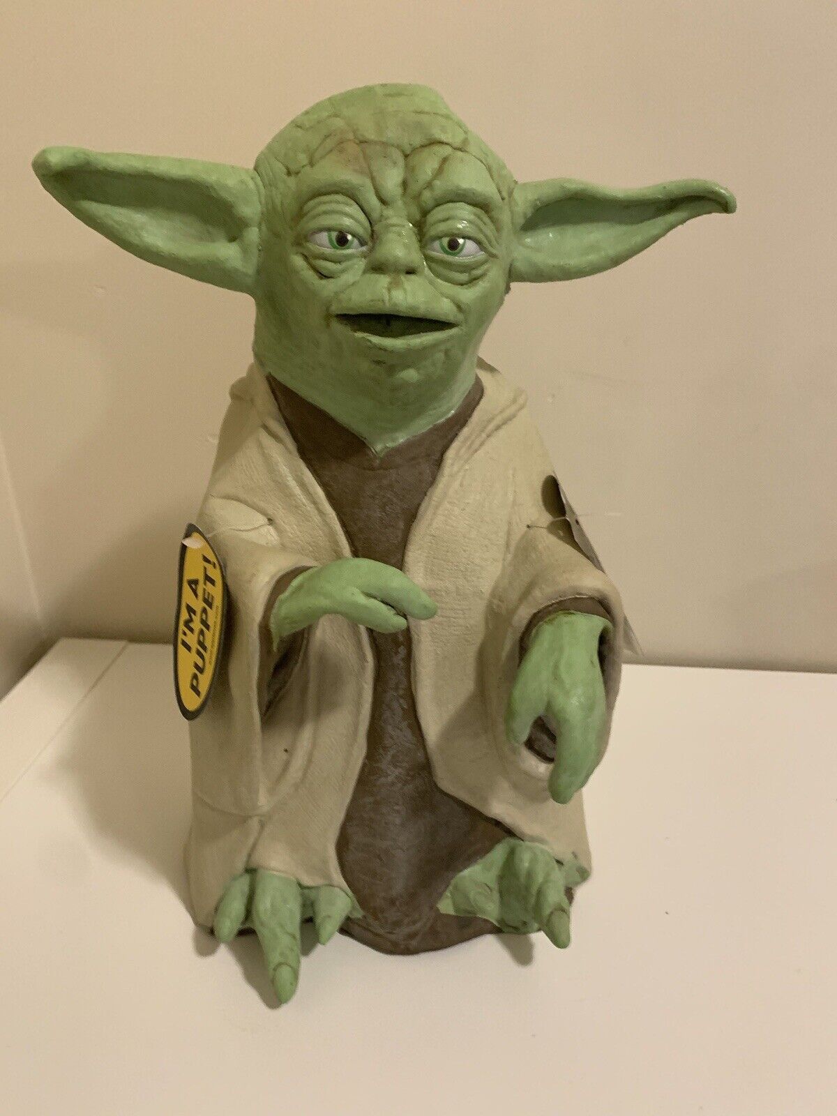 1999 Star Wars Episode 1 Applause Yoda 13” Hand Puppet Latex NWT 1999