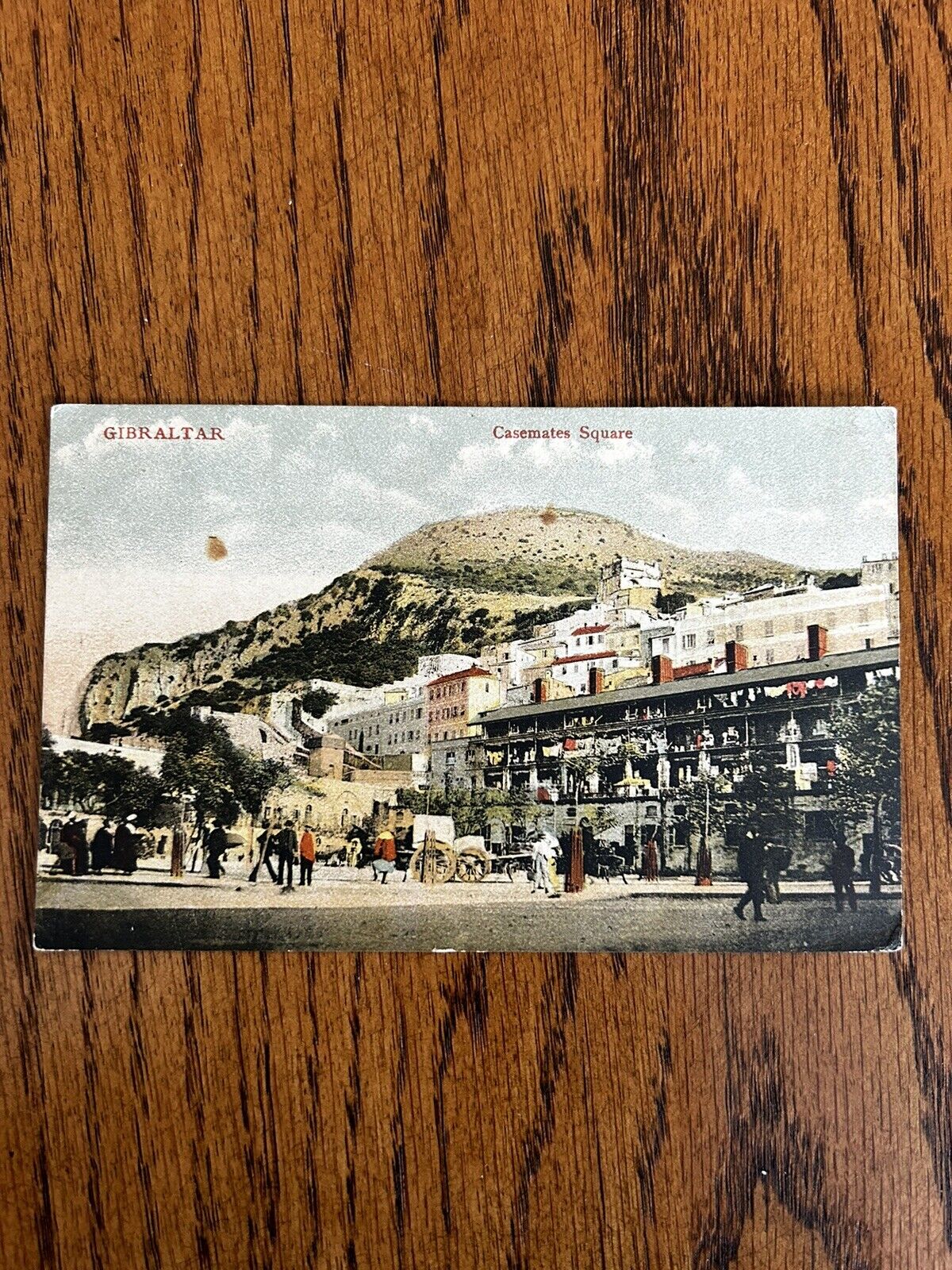 Antique V. B. Cumbo Casemates Square Gibraltar Postcard c1910 Divided Back