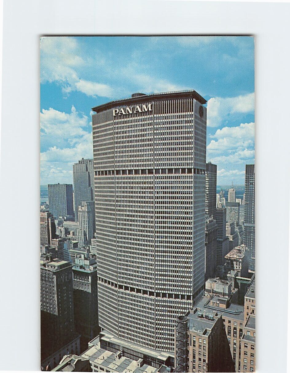 Postcard Pan Am Building New York City New York USA
