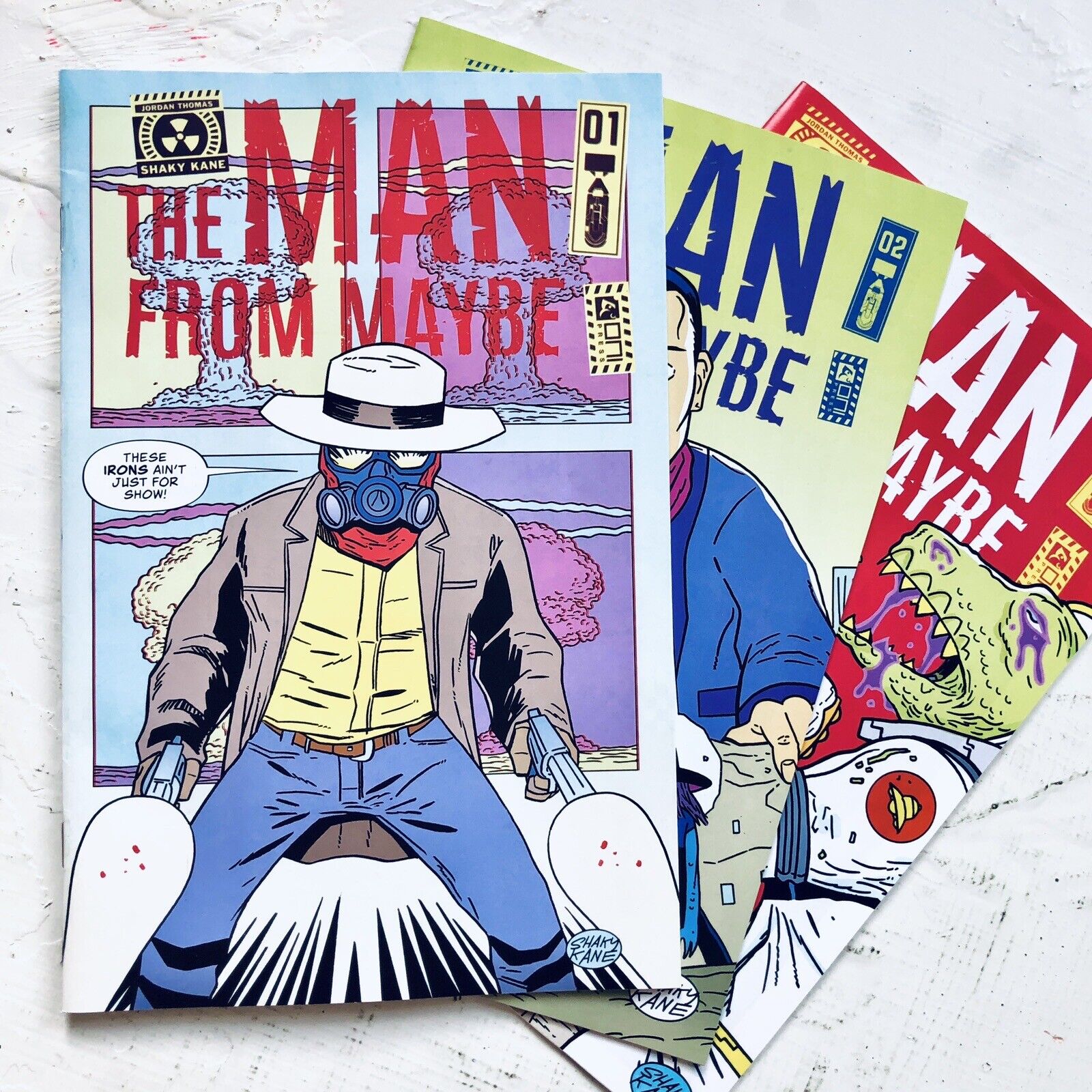 The Man From Maybe #1-3 || Complete || Shaky Kane || ONI PRESS || 2023