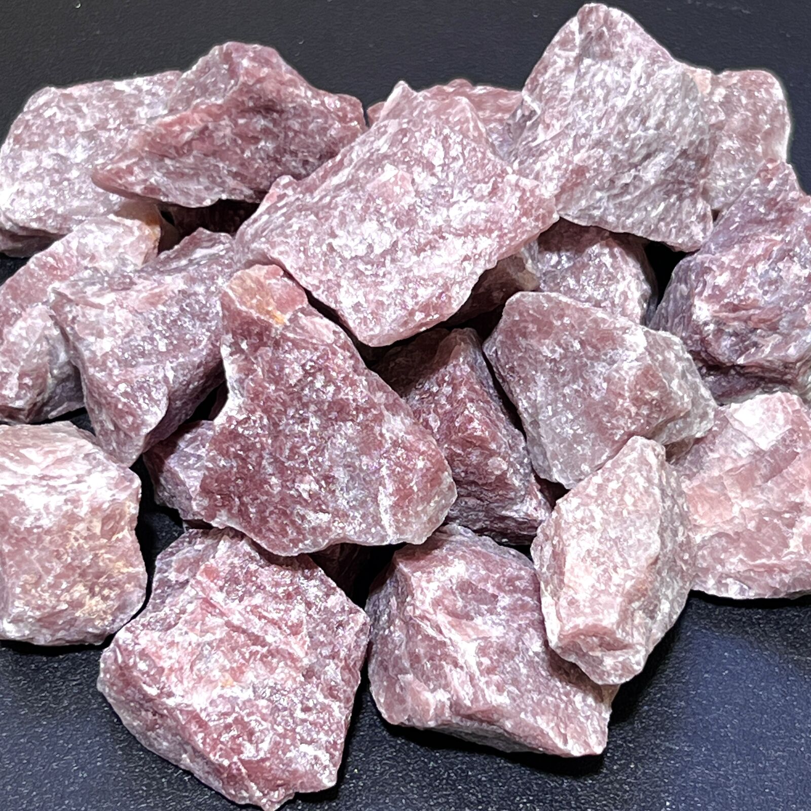 Morganite Quartz Rough (1 LB) One Pound Bulk Wholesale Lot Raw Natural Gemstones