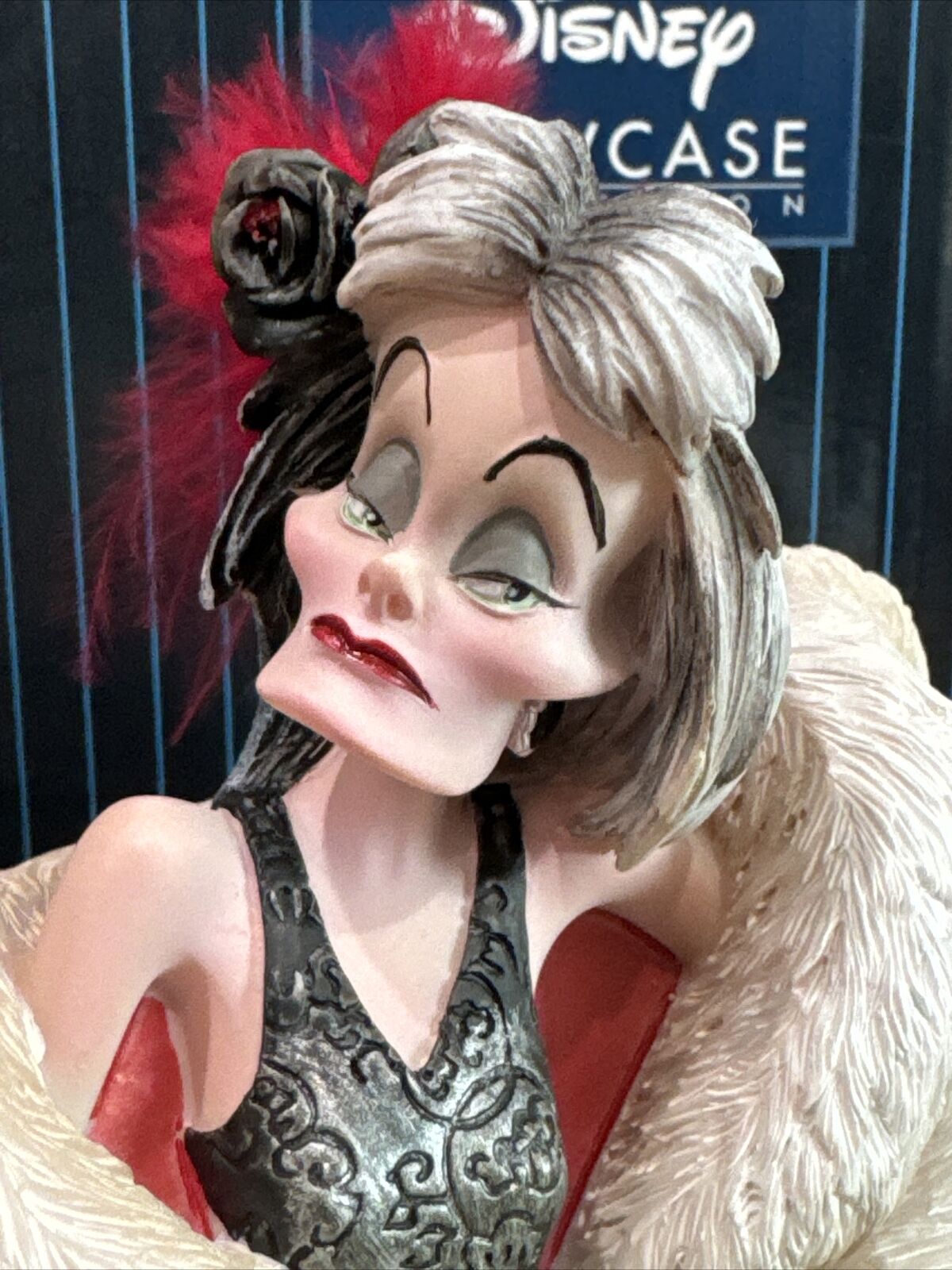 Disney Showcase Couture de Force Cruella de Ville Enesco Statue 4031541 Retired