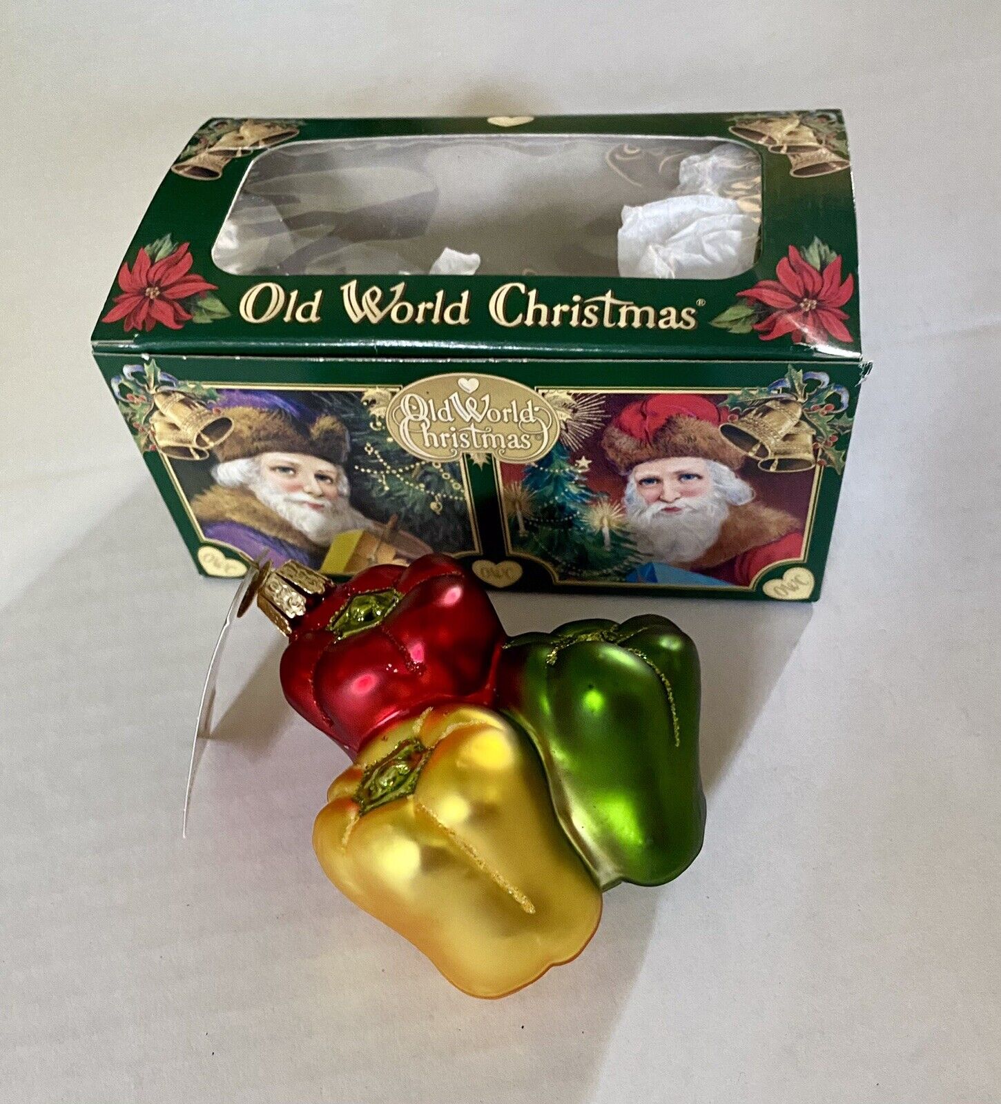 Old World Christmas Bell Peppers New in Box