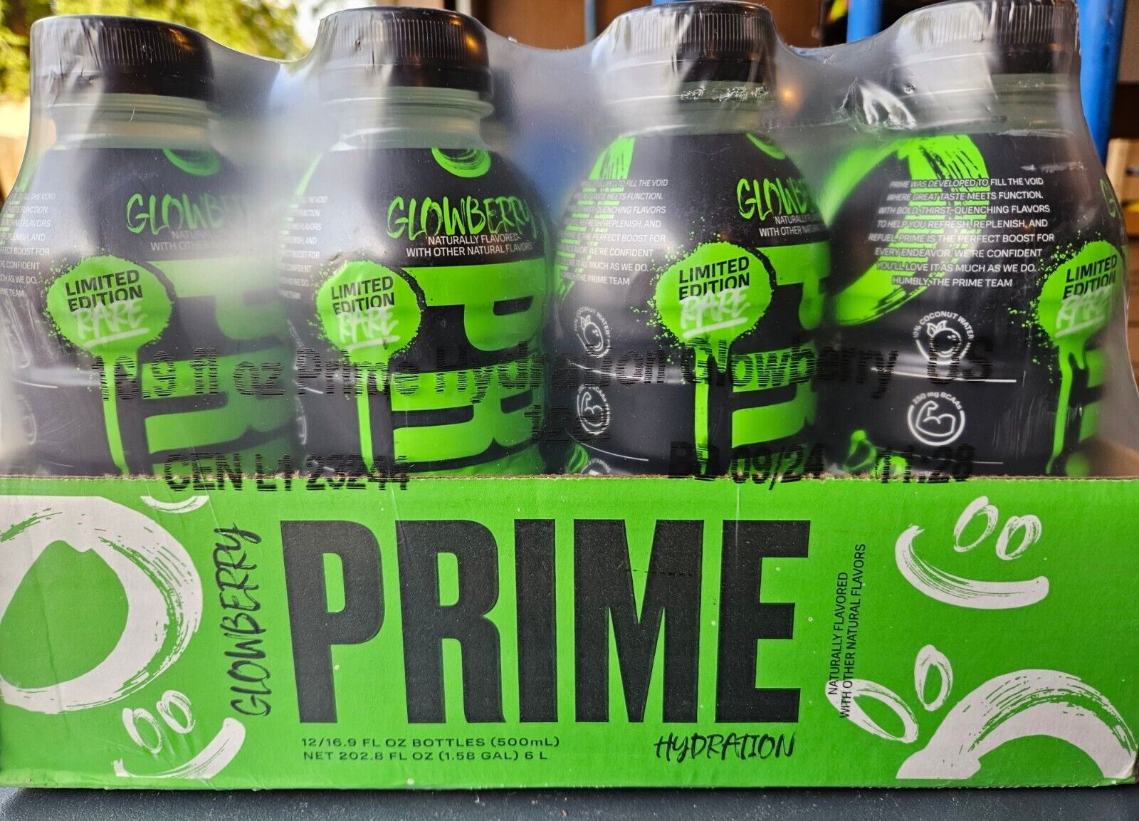 New & Sealed Full Case Of LIMITED EDITION RARE ALL 12 Prime Glowberry