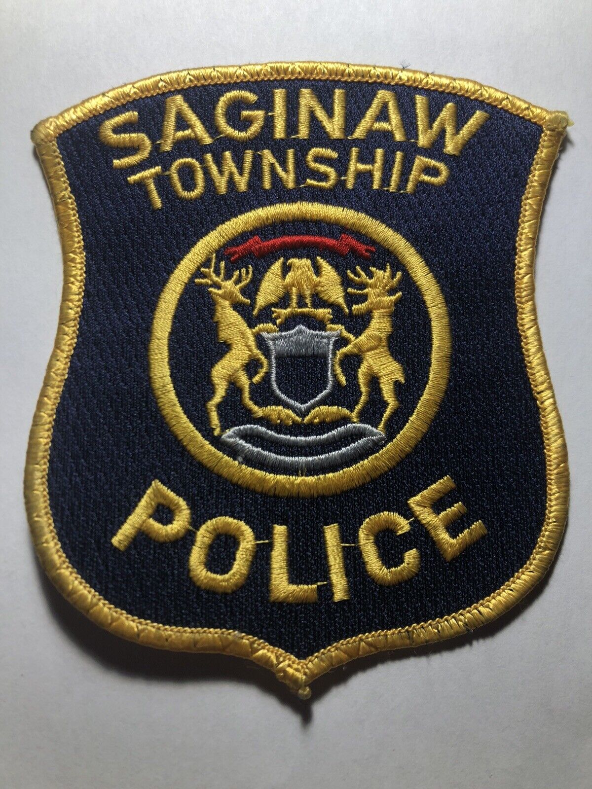 Vintage Saginaw Township Michigan Police Patch