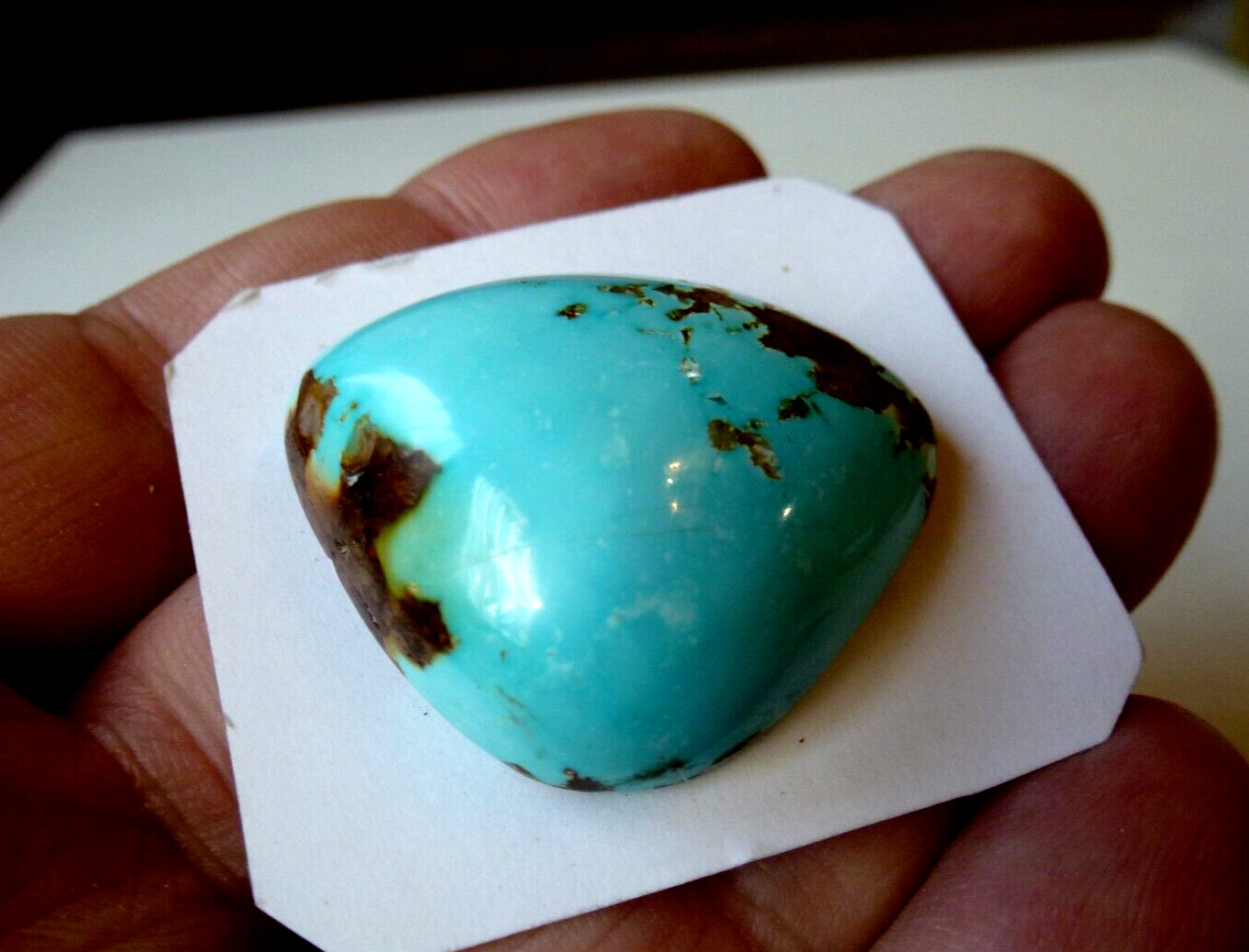Natural Turquoise Cabochon  60 ct  (top quality)