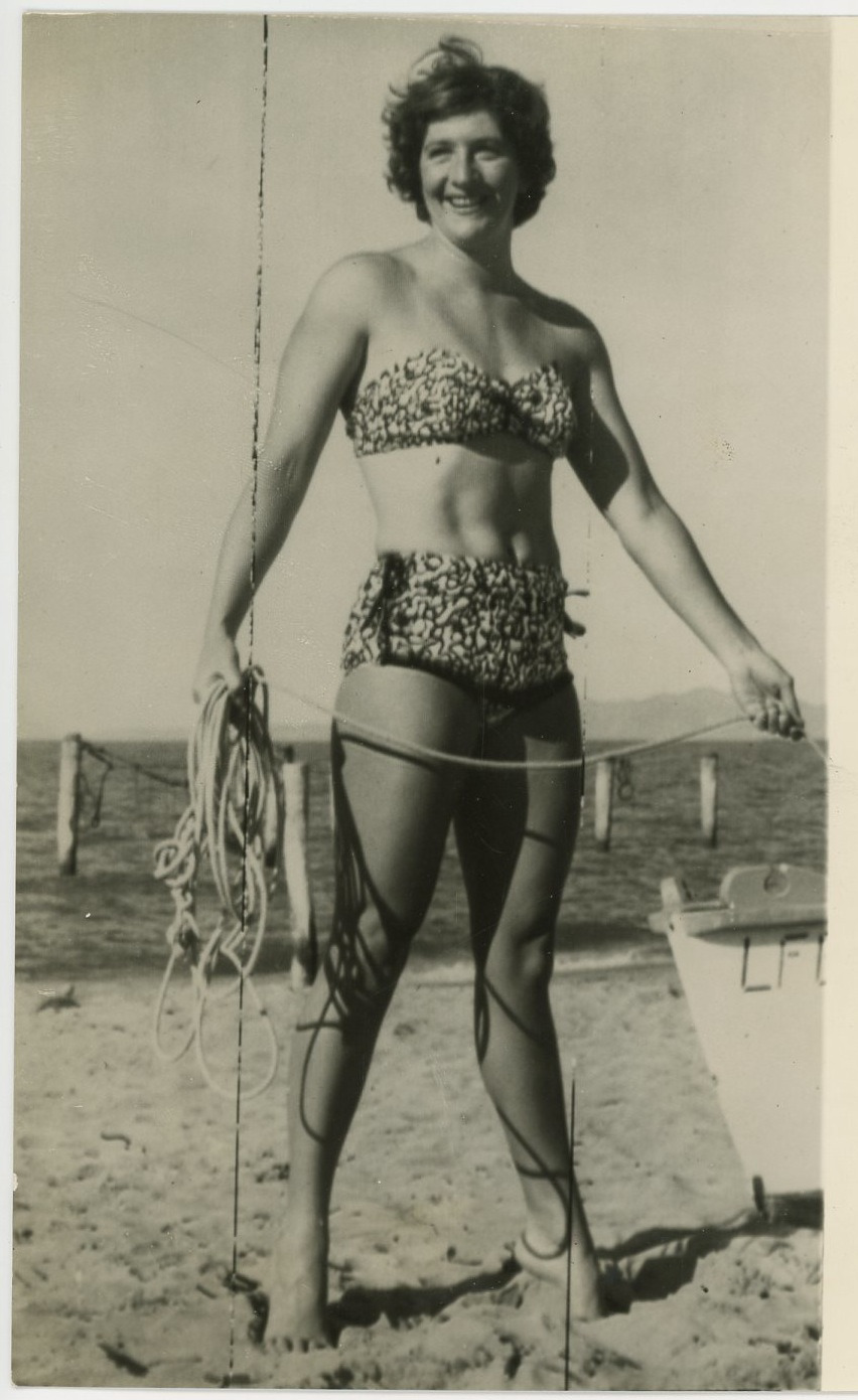 1960 Australian Swimming Champion Dawn Fraser Vintage Silver Print  