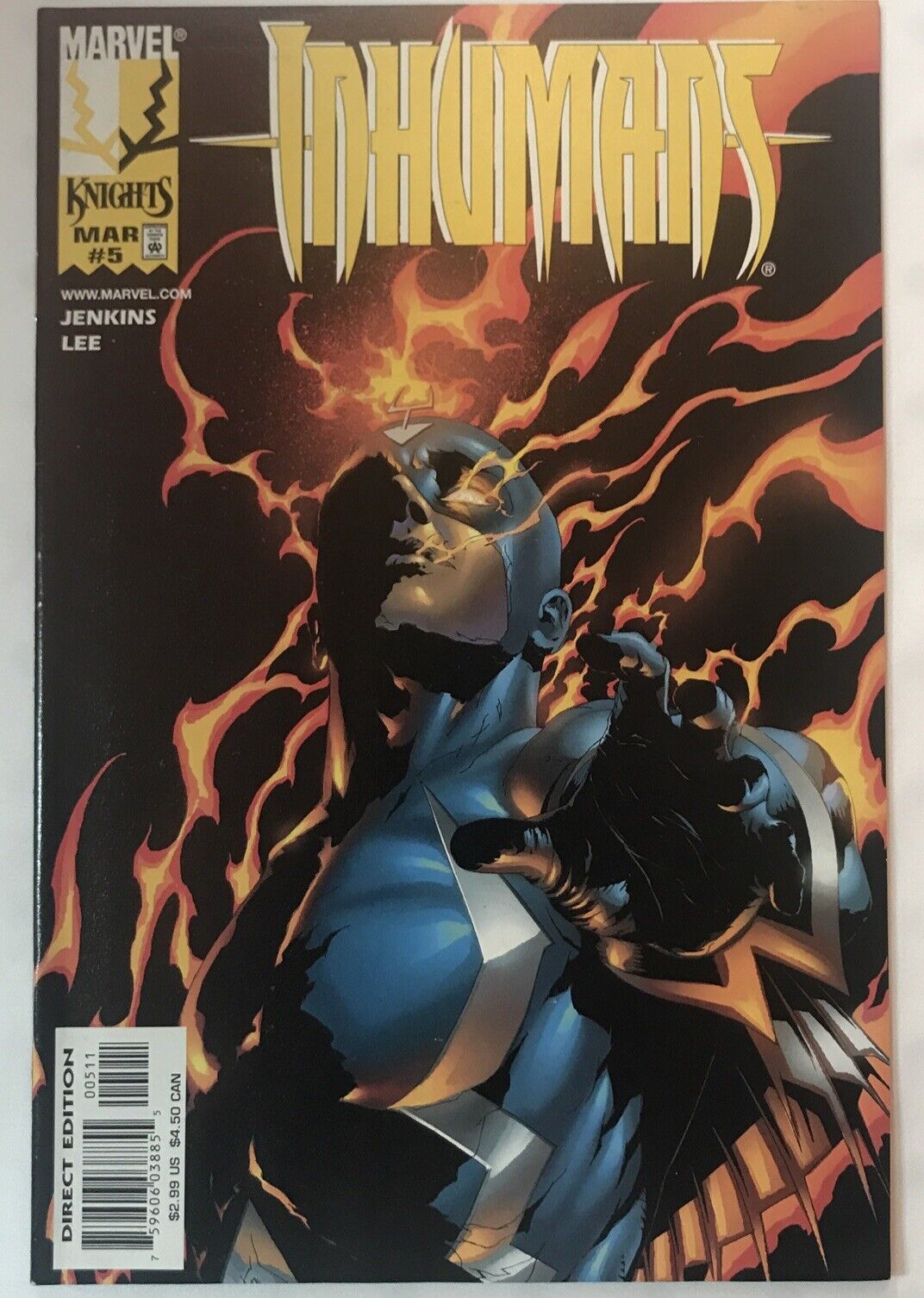 Inhumans #5 (1999 Marvel) Fine/VF 1st Yelena Belova Black Widow