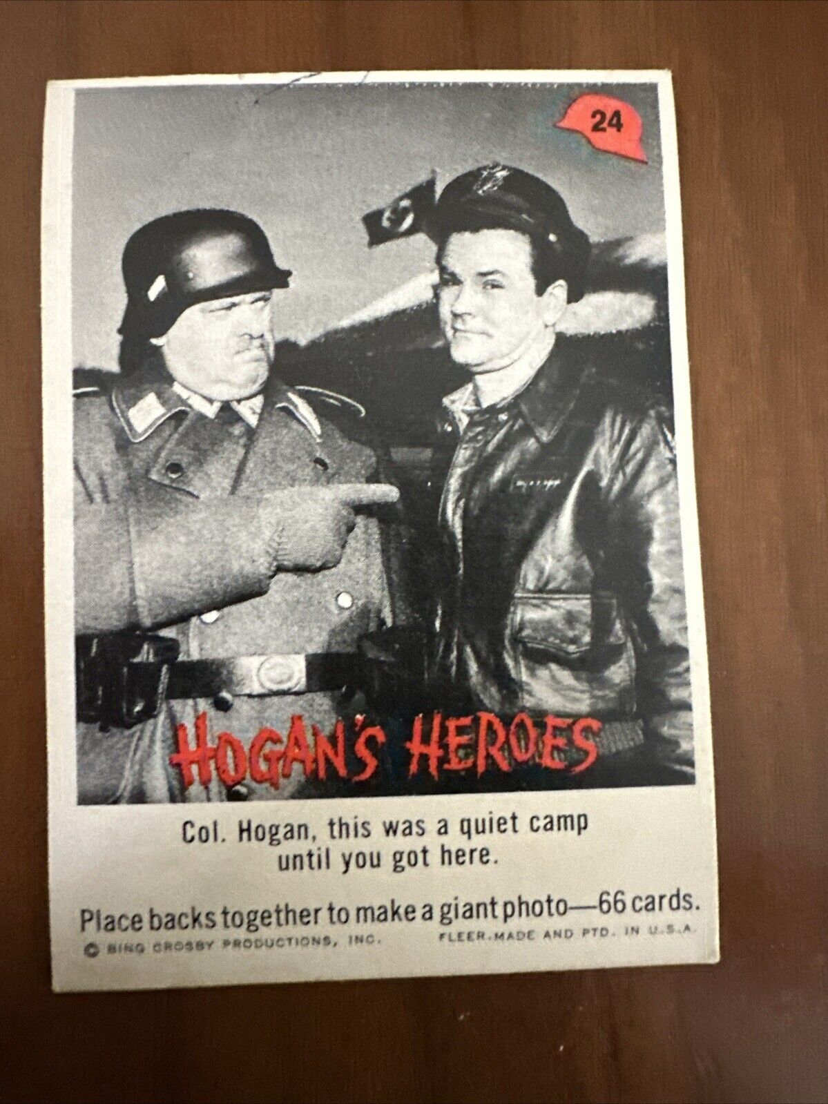 HOGAN\'S HEROES CARD #24 Trading  Cards 1965