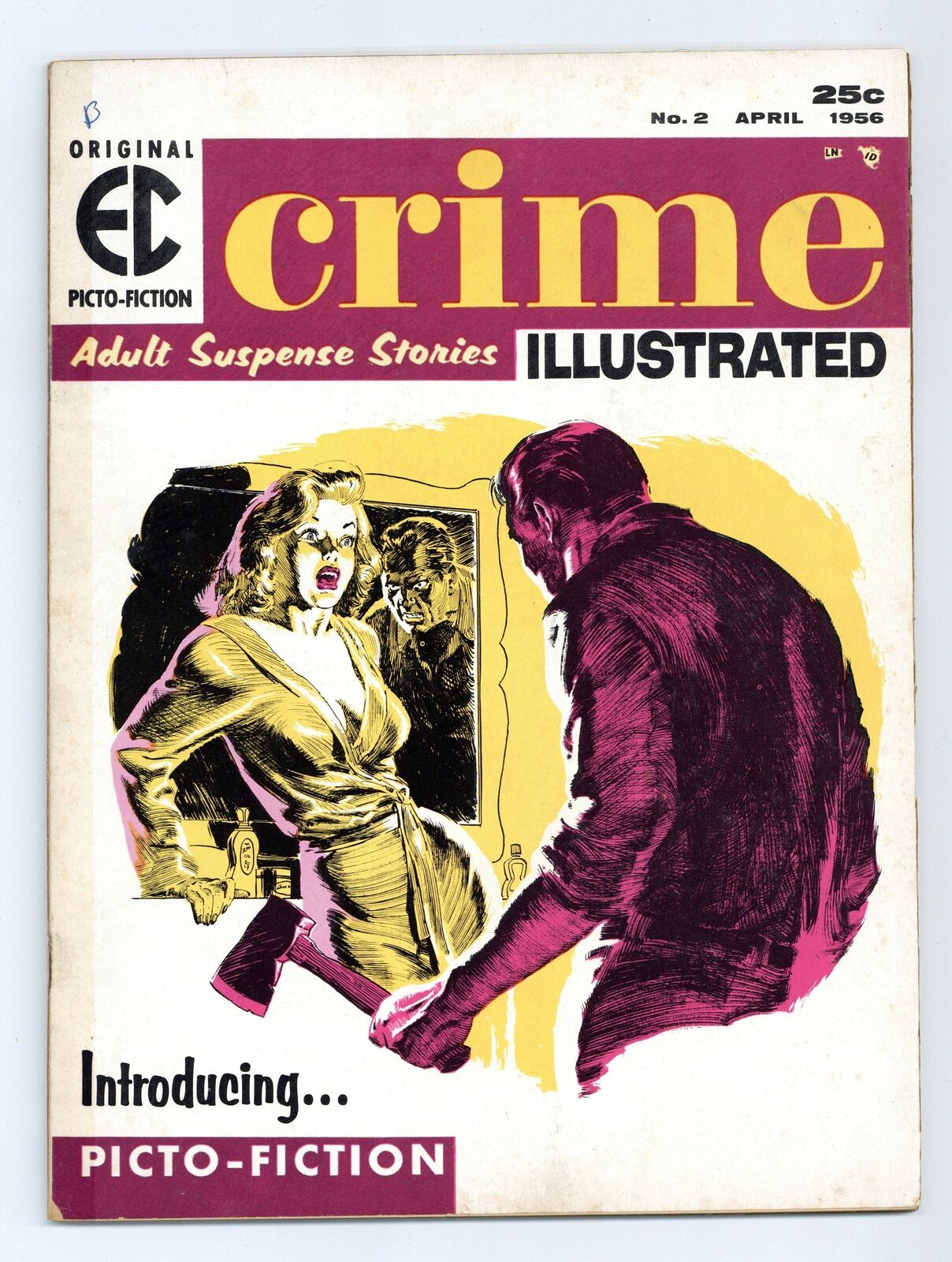 Crime Illustrated #2 FR 1.0 TRIMMED 1956