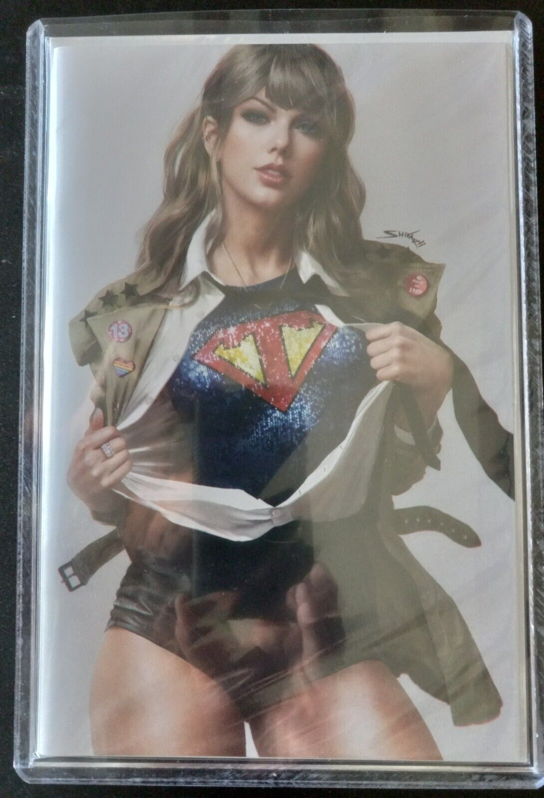 Shikarii FEMALE FORCE Taylor Swift Supergirl Art Only Virgin Ltd 500 copies NEW