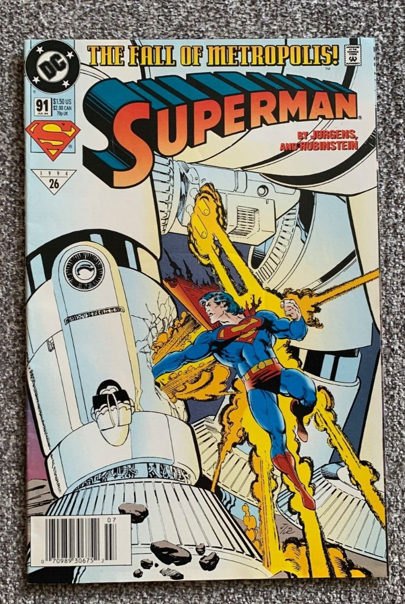 DC Comics SUPERMAN Issue #91 VF 1994